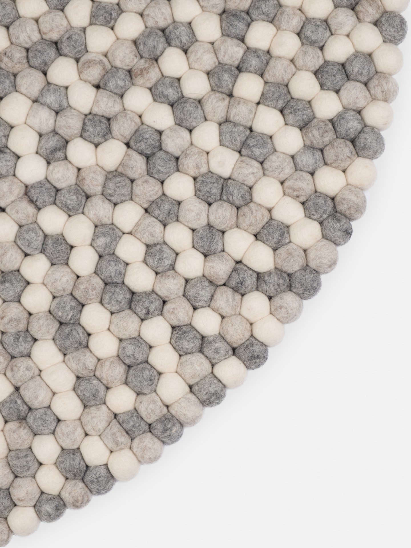 myfelt Hella Filzkugelteppich - 120 cm