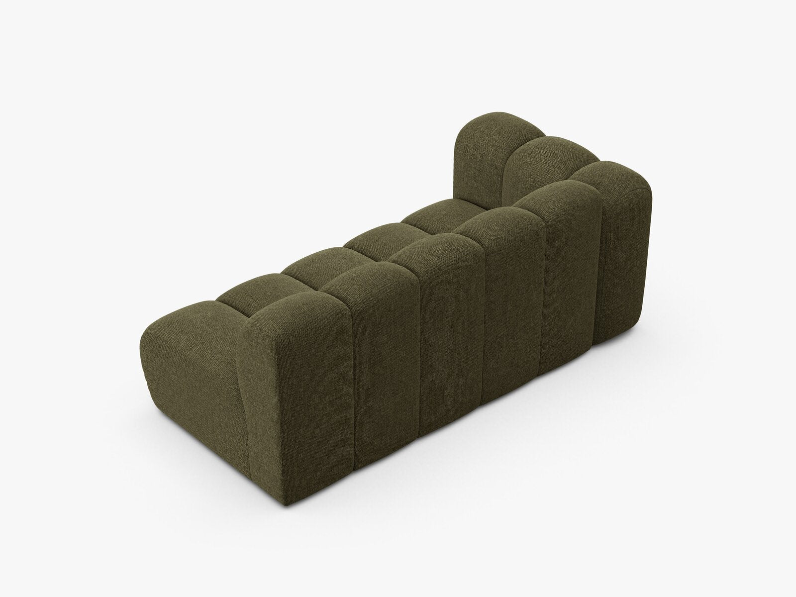 Micadoni Modul Lupine 3-Sitzer Chenille Eden Grün Links