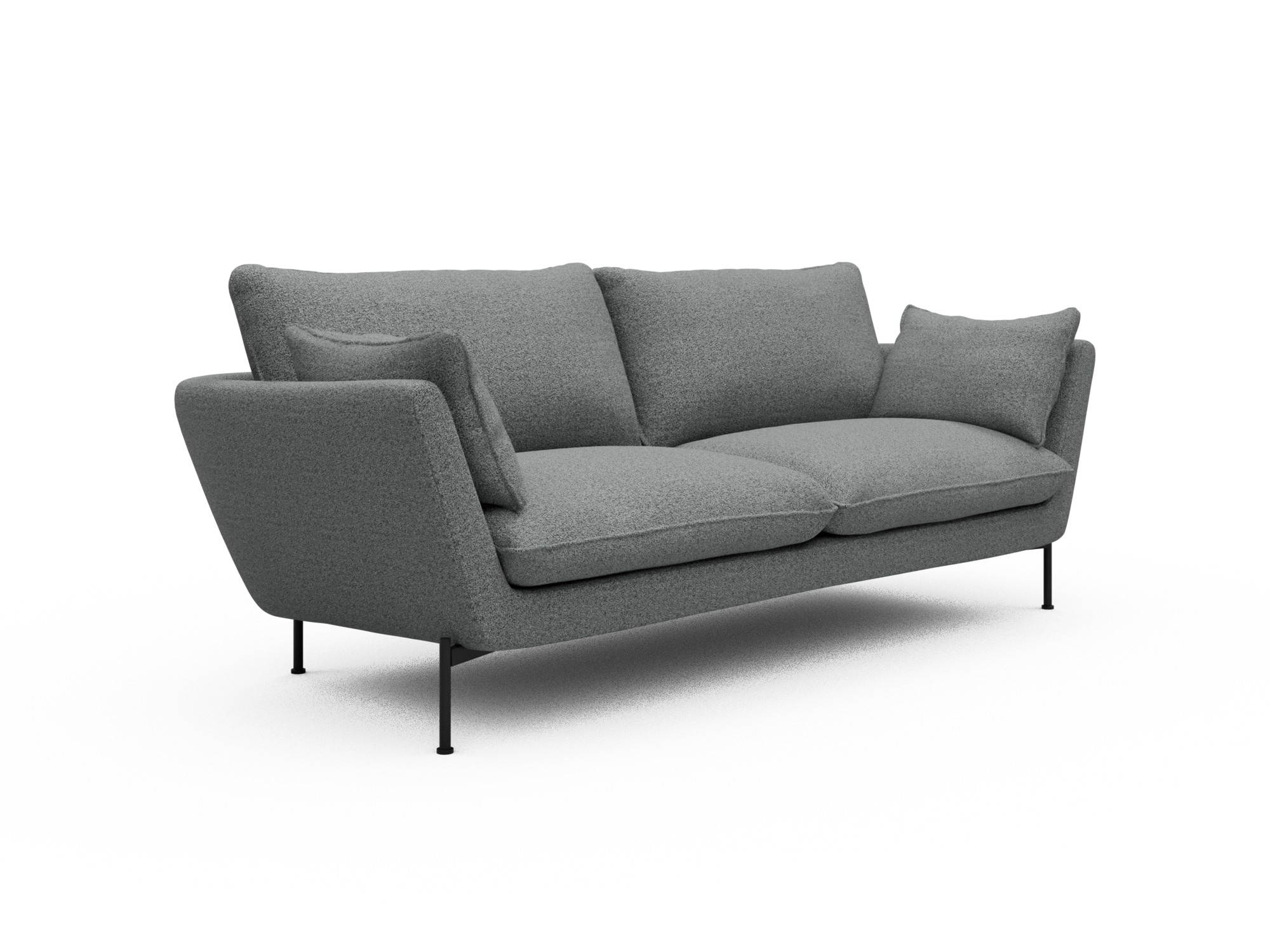 Skandi Home Sofa Anton 3-Sitzer Aivi-Gravet-Grey moebelfaktor