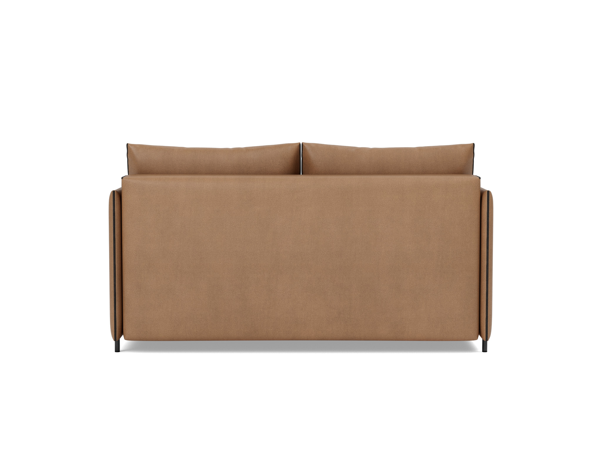 Schlafsofa Luoma Lederoptik Faunal 551-Brown