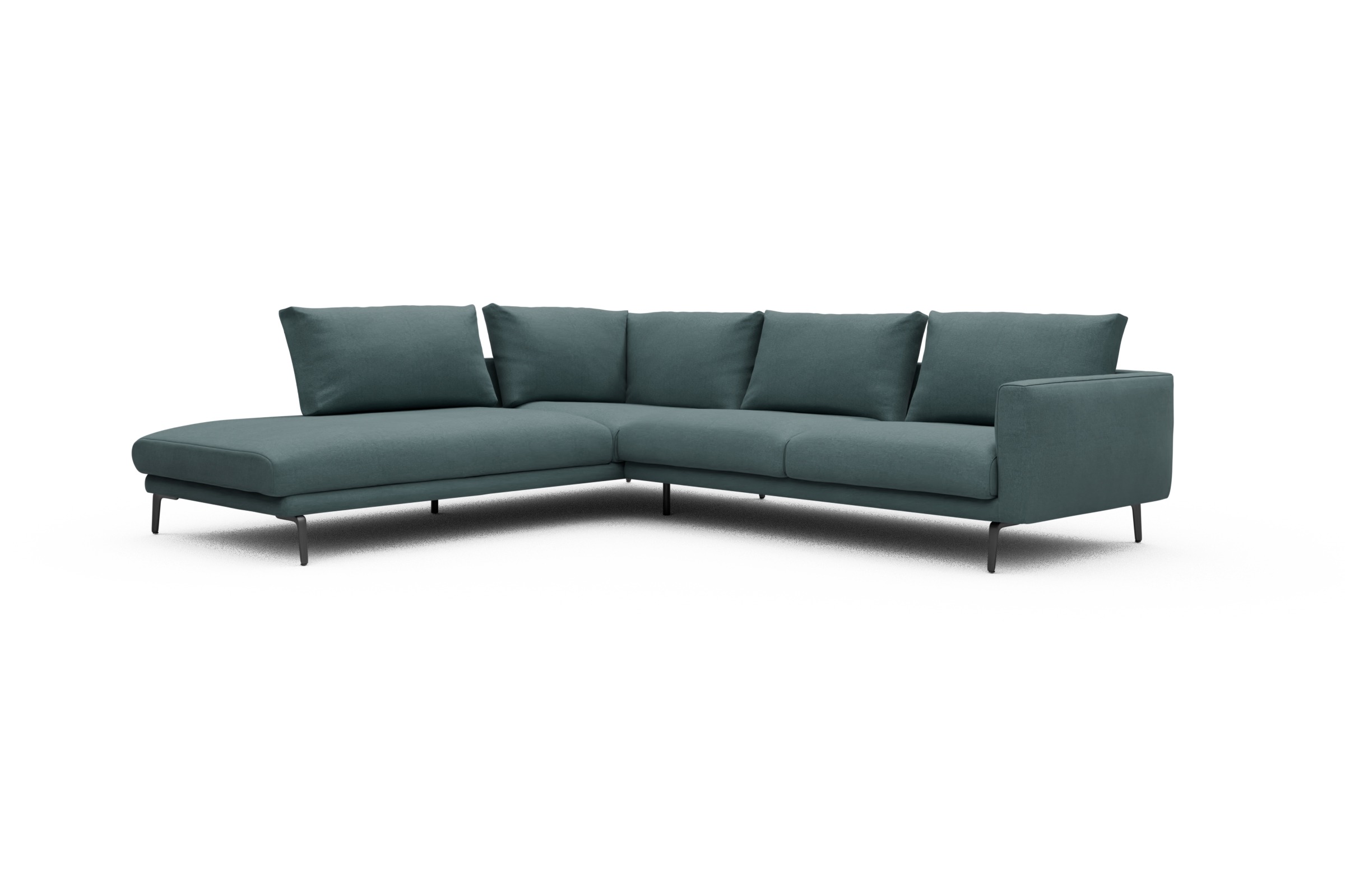 Ecksofa Karl Relax-Ecke links mit 2,5-Sitzer Satya-Niagara