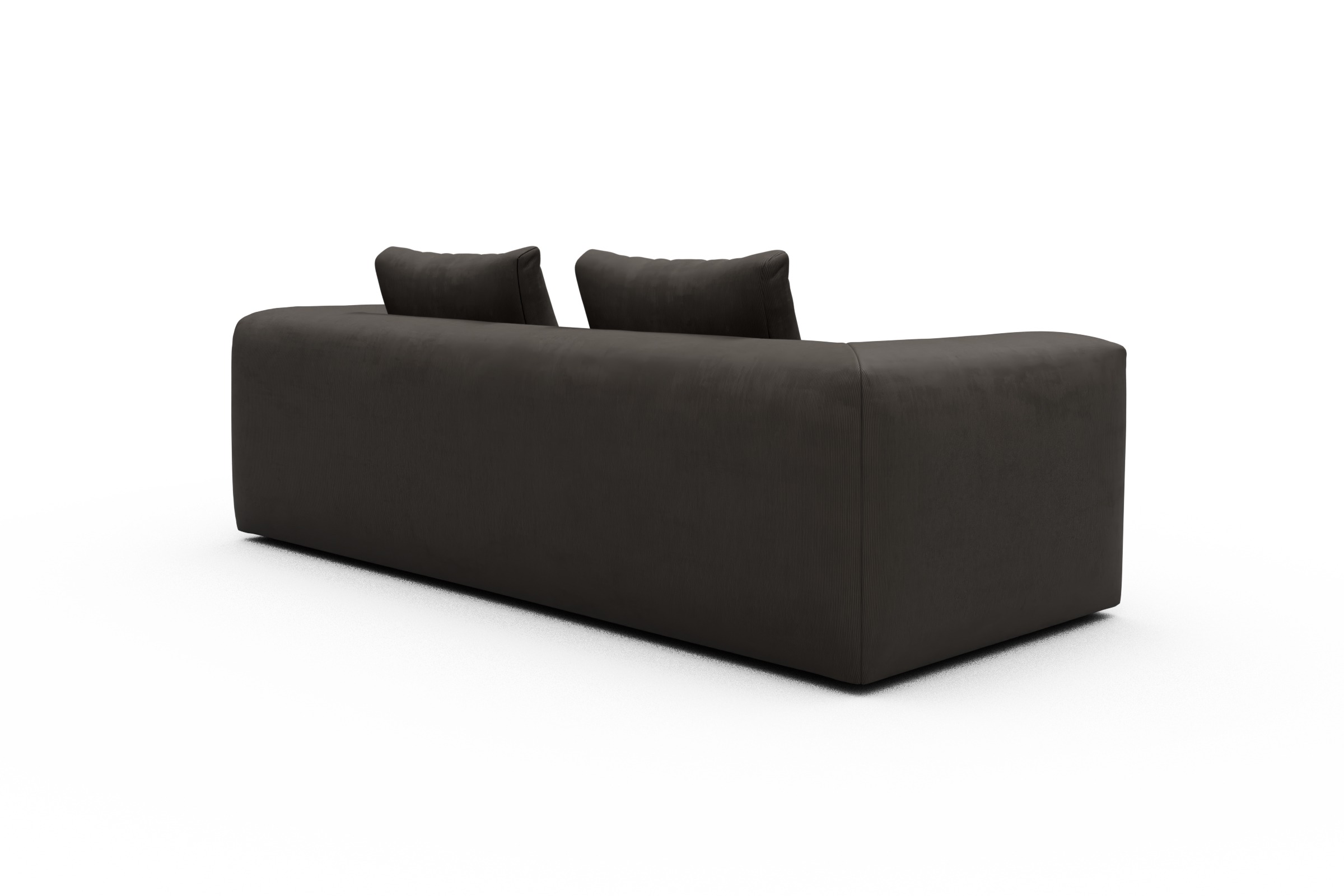 Sofa Fred 3-Sitzer Cordufine-Taupe