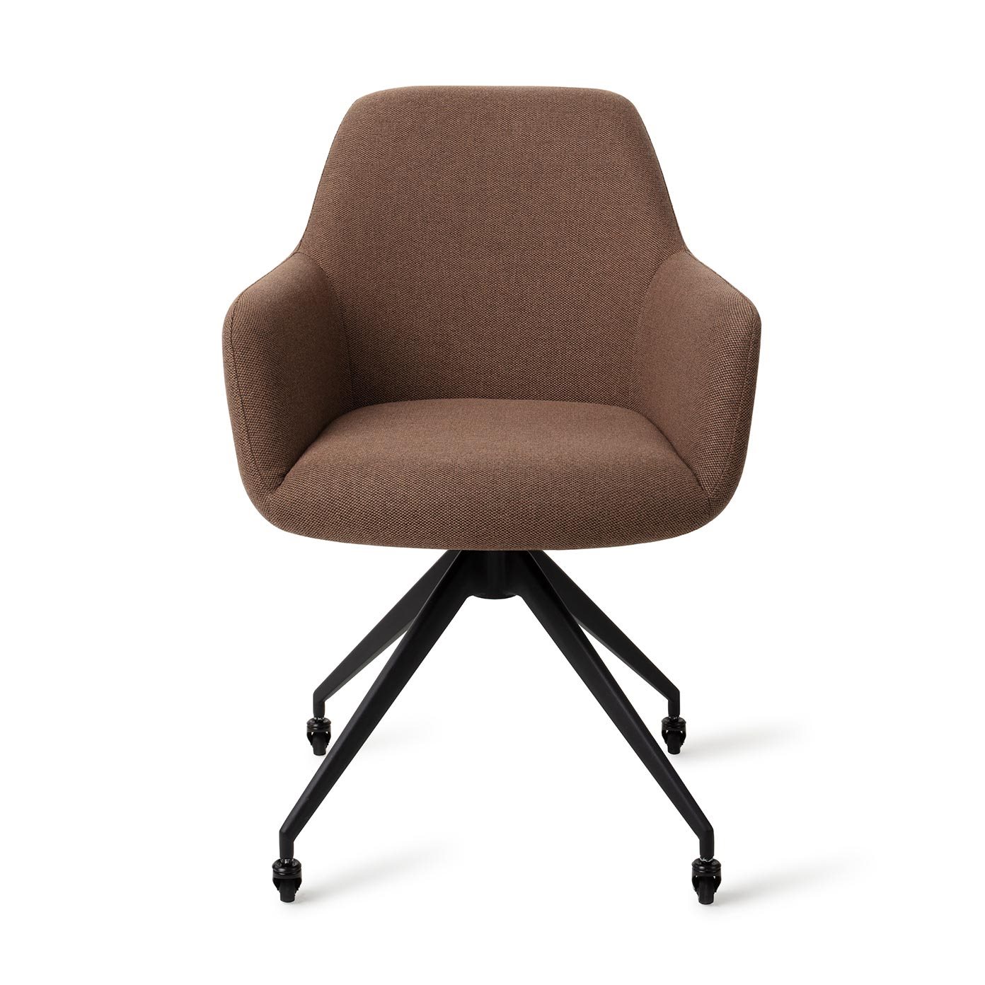 Jesper Home Esszimmerstuhl Hiroo Rustic Rye Glide Schwarz