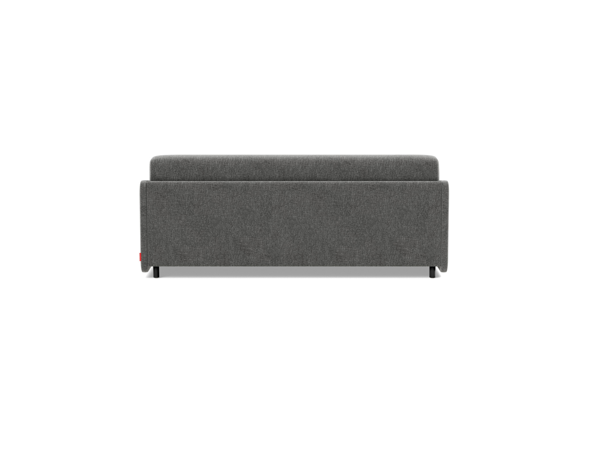 Schlafsofa Eivor mit Taschenfederkernmatratze 160 Strukturierter Stoff Twist 563-Charcoal