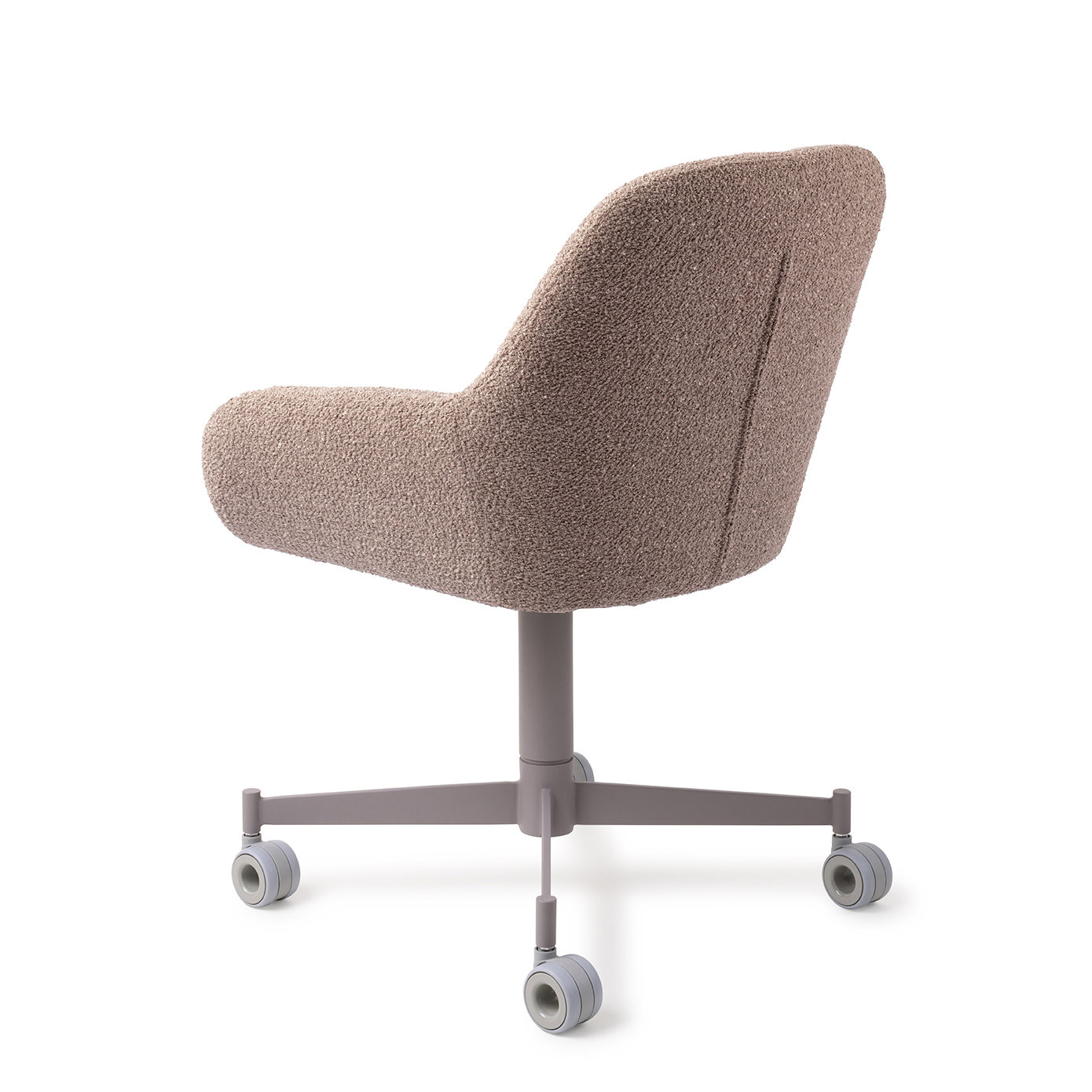 Jesper Home Esszimmerstuhl Kushi Stone Haze Caster Grau