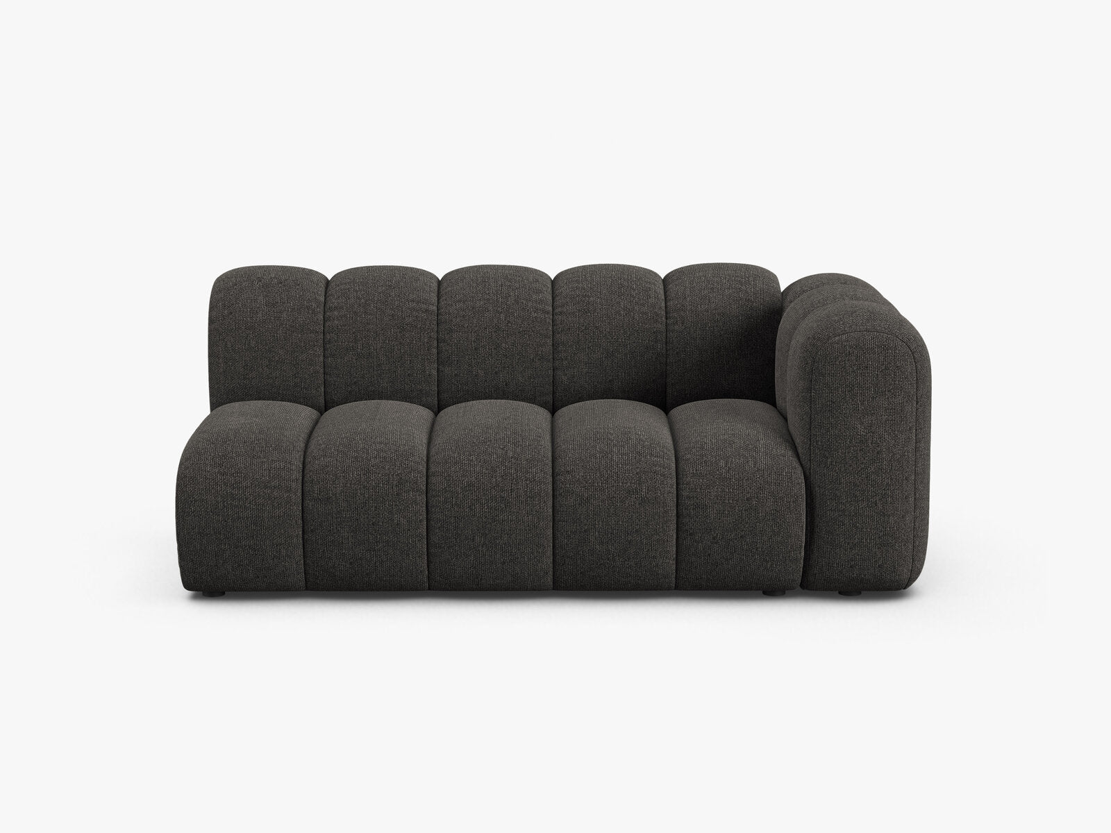 Micadoni Modul Lupine 3-Sitzer Chenille Eden Dunkelgrau Rechts
