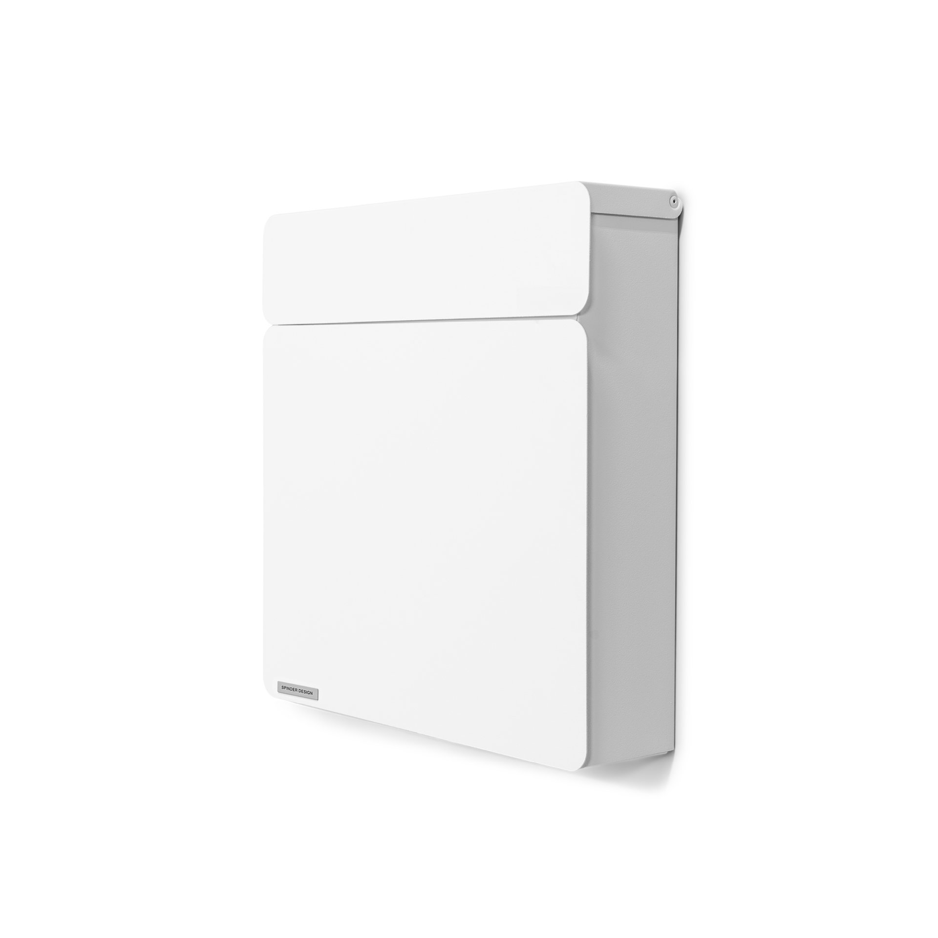 Spinder Design Briefkasten Inbox Weiß