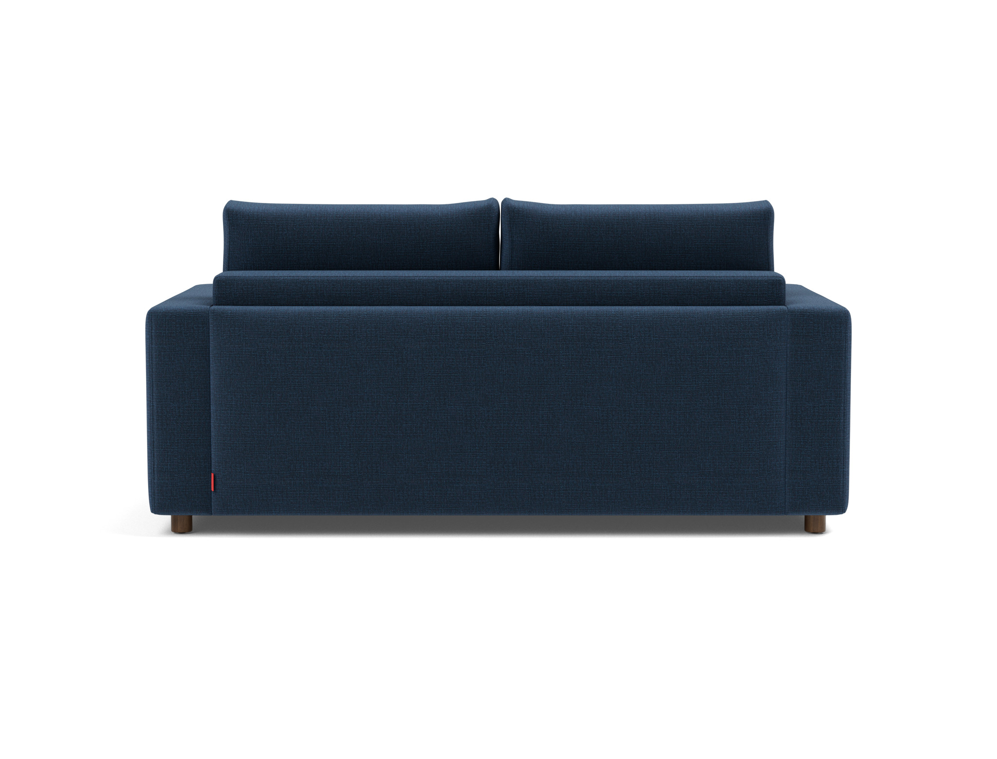 Schlafsofa Neah mit Standard-Armlehnen 160 Chenille Esina 414-Indigo-Blue