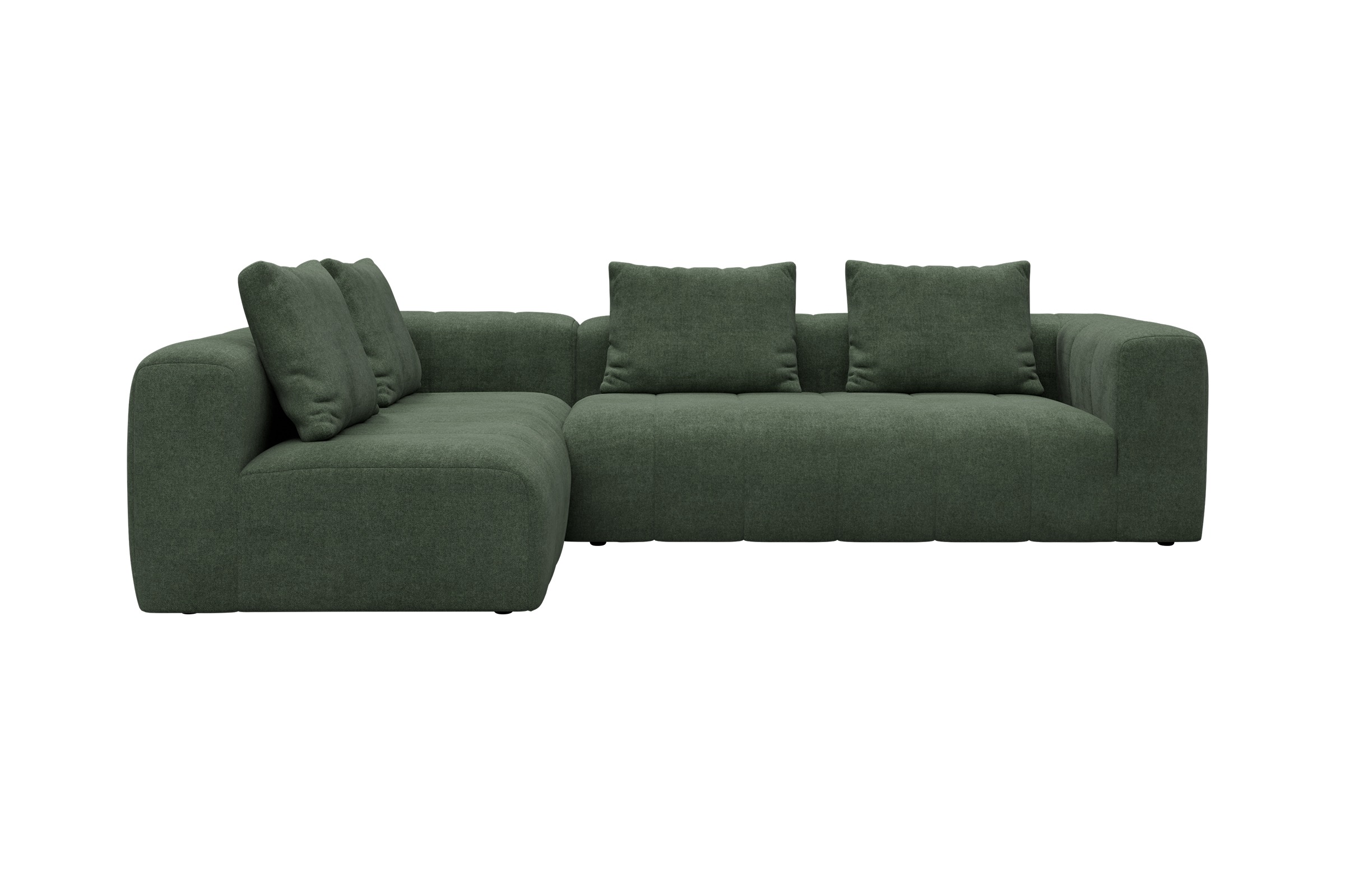 Hugo 2x 2,5-Sitzer Armlehne rechts Casone-Forest-Green moebelfaktor