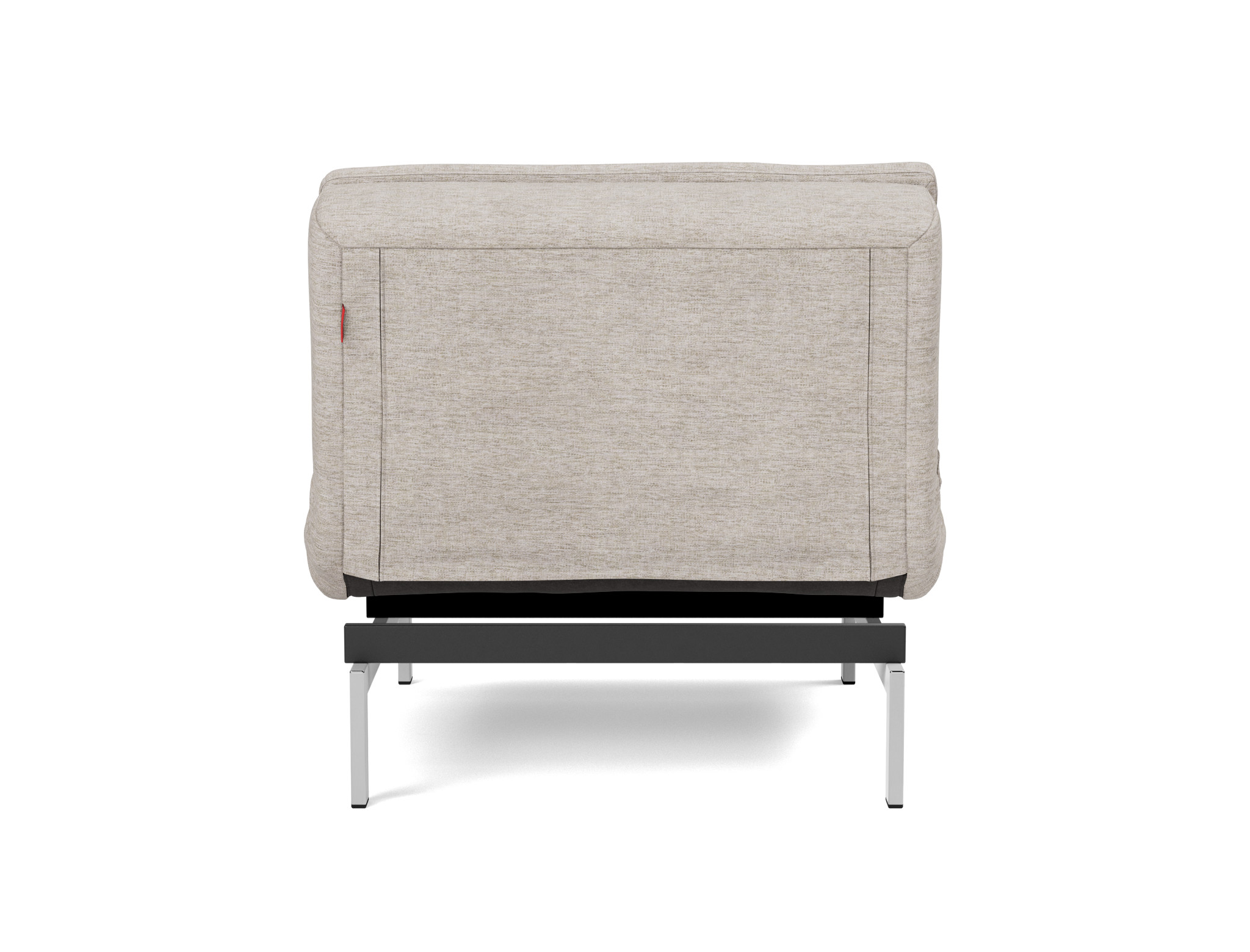 Sessel Dublexo Chenille Yuveno 471-Sand Beine Chrom