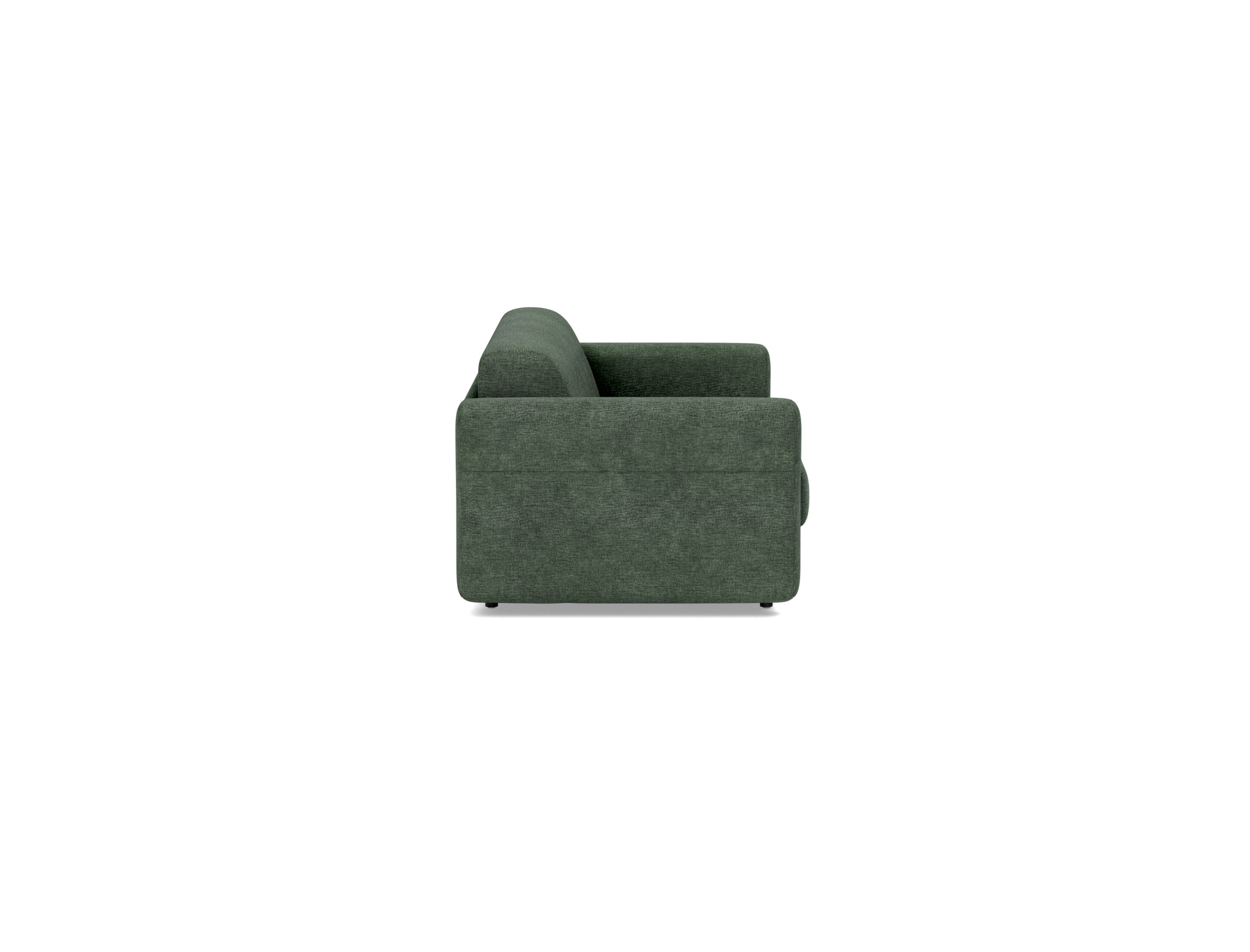 Schlafsofa Killian mit Taschenfederkernmatratze 140 Flachgewebe Avella 281-Pine-Green