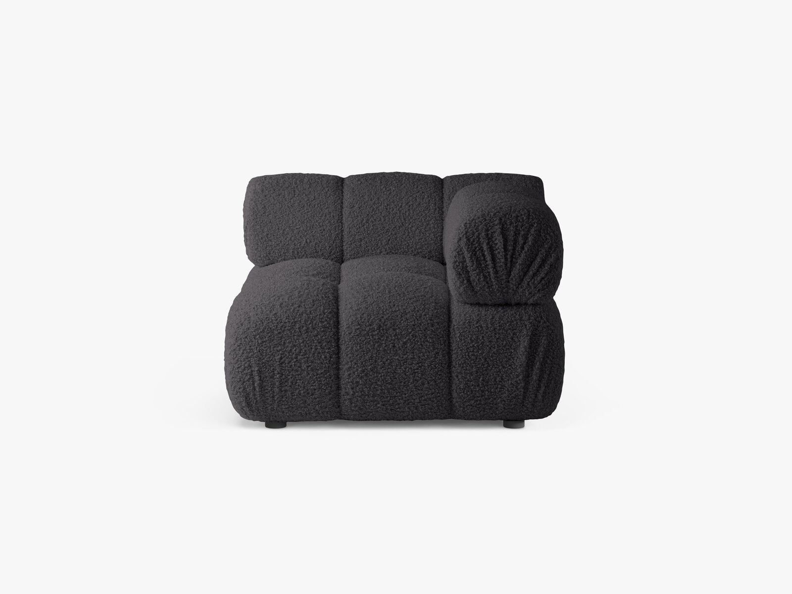Micadoni symmetrisches Eckmodul Bellis Boucle Rolf Graphit
