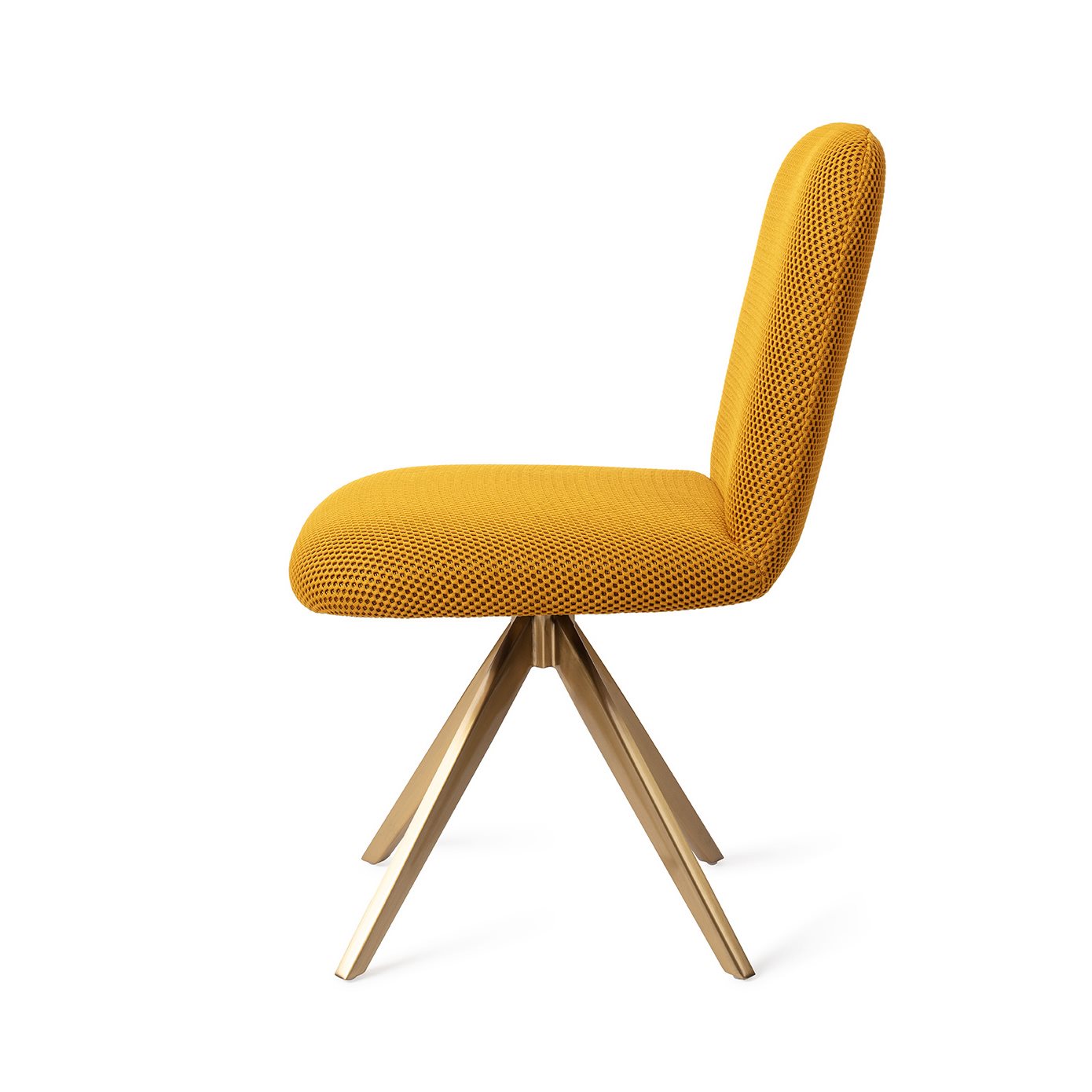Jesper Home Esszimmerstuhl Taiwa Groovy-Garam Turn Gold