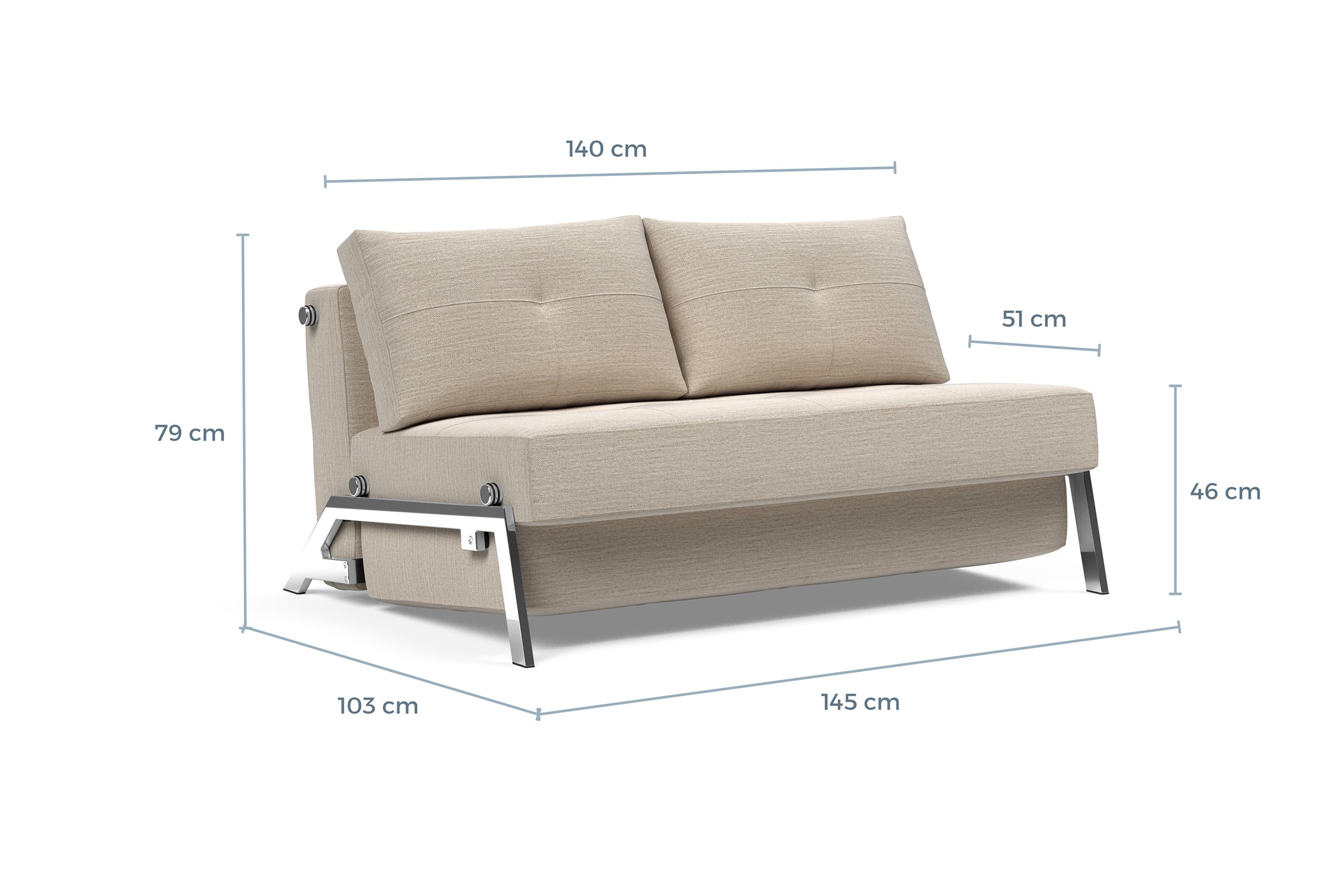 Schlafsofa Cubed