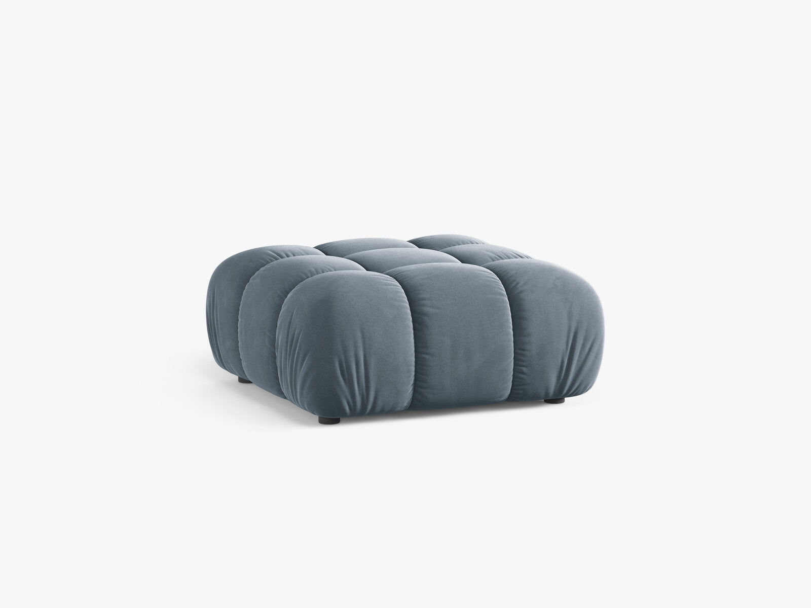 Micadoni Hocker Bellis Samt Bluvel Hellblau