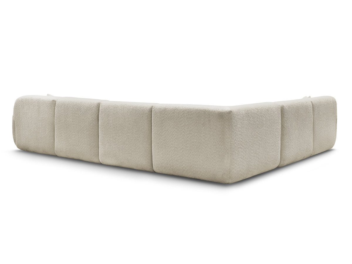 Bobochic Anda Wohnlandschaft Chenille Beige Ecke links