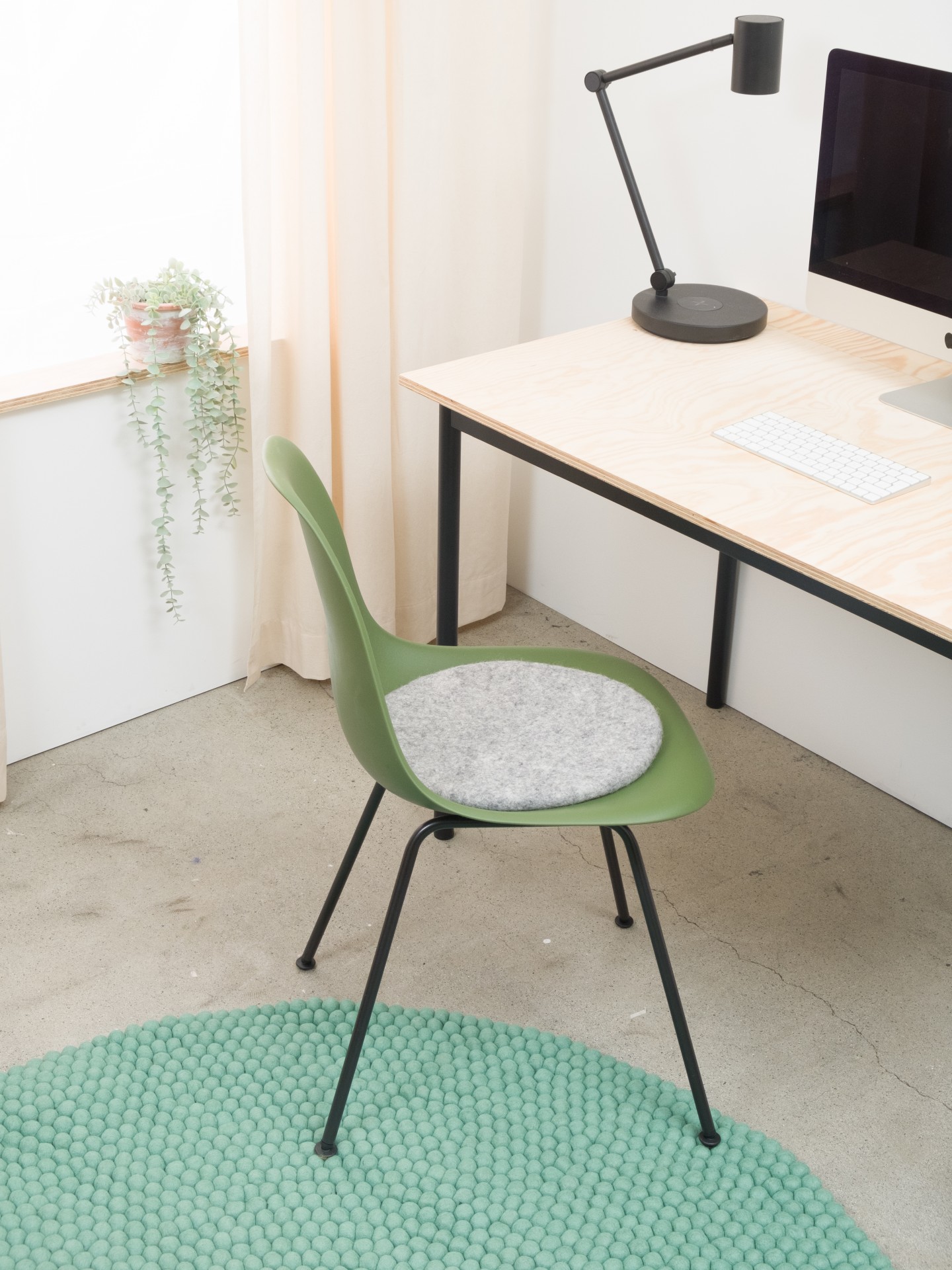 myfelt Carl - Flache Sitzauflage rund