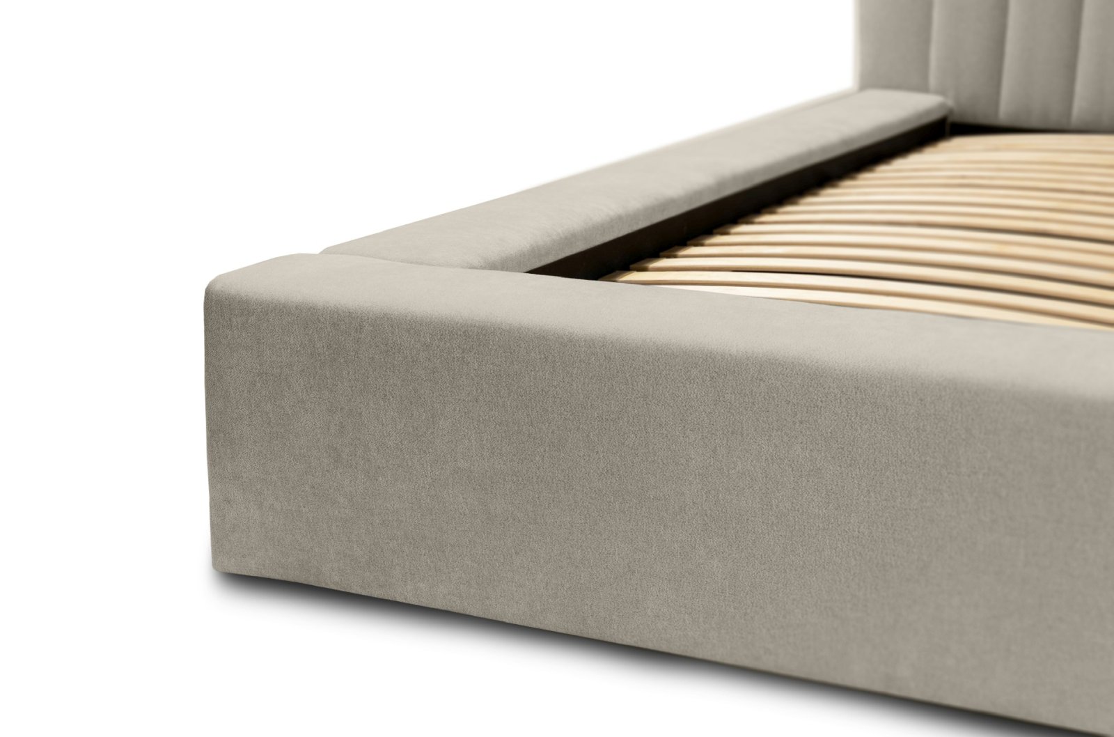 Polsterbett Carno Chenille 140x200 mit Metallrahmen Ditra-New 03