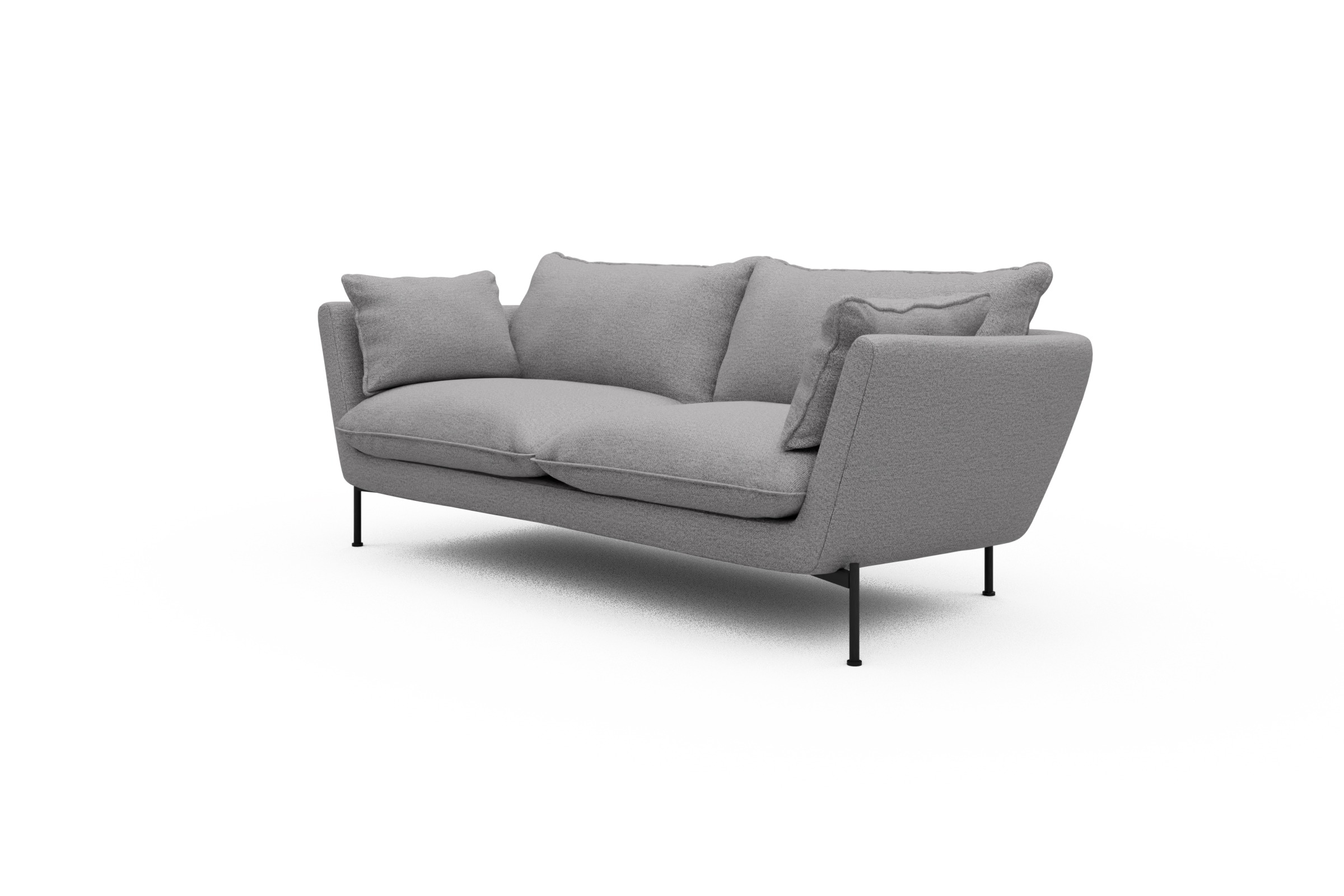 Sofa Anton PREMIUM 2-Sitzer Sama-Grey