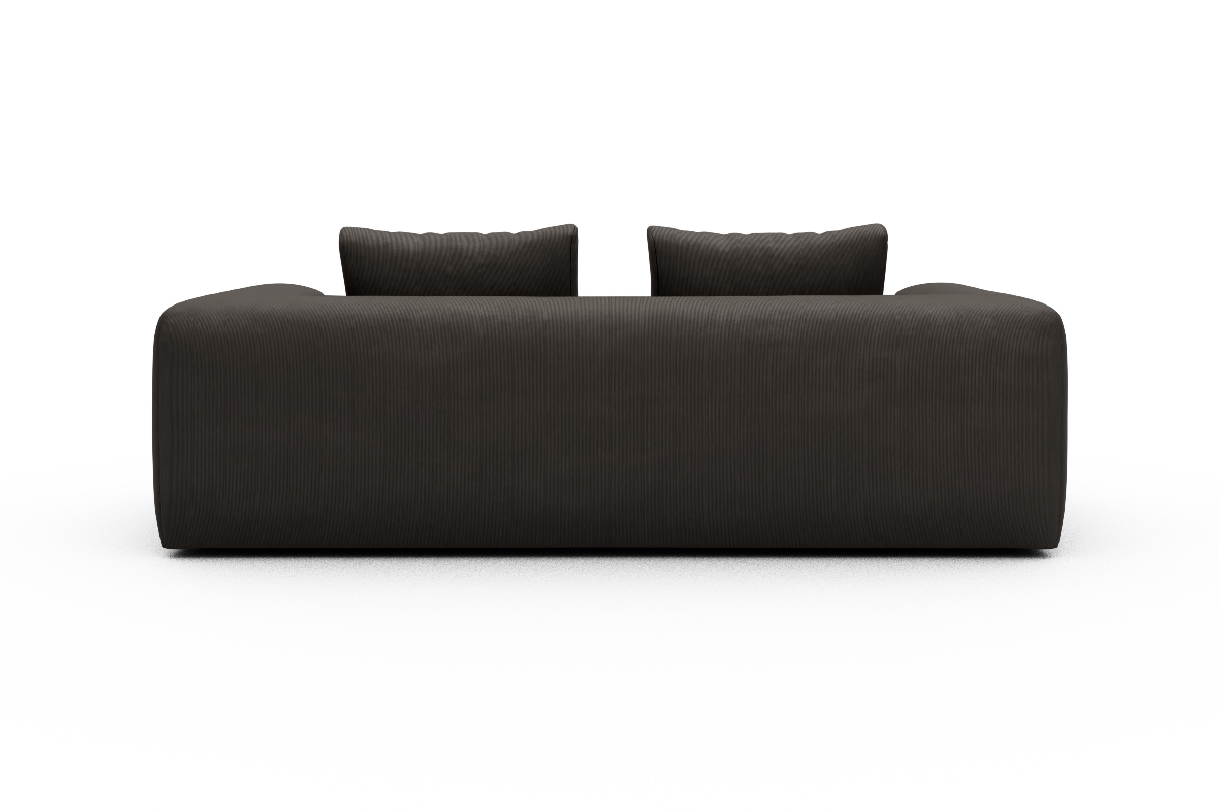 Sofa Fred 3-Sitzer Cordufine-Taupe