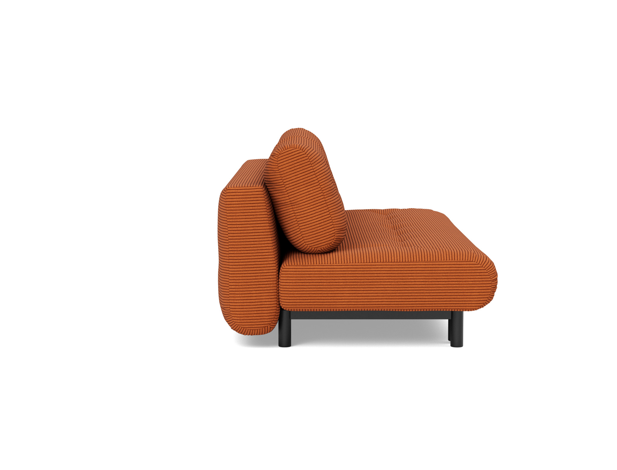 Schlafsofa Nabli Kord Corduroy 595-Burnt-Orange