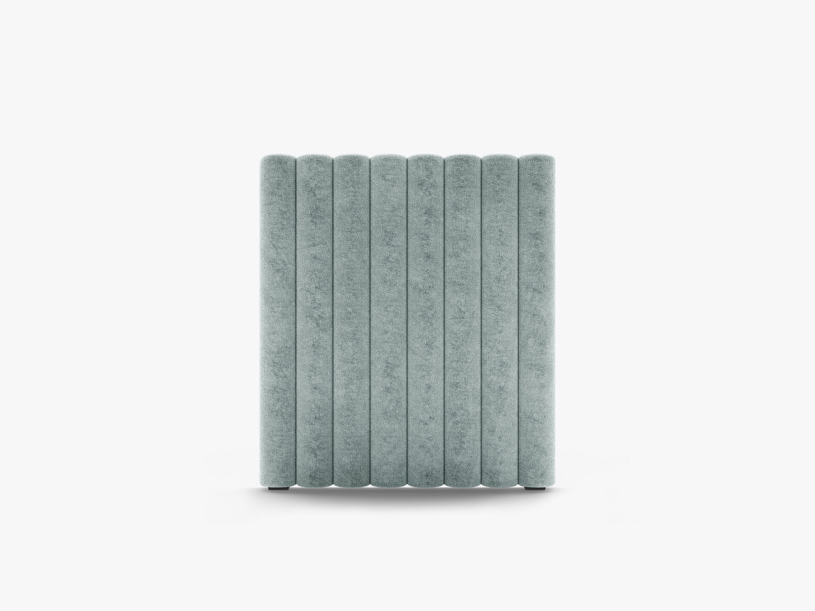 Micadoni Mistero Samtiger Kopfteil 80 cm Chenille Perfect Harmony Hellblau 80x95