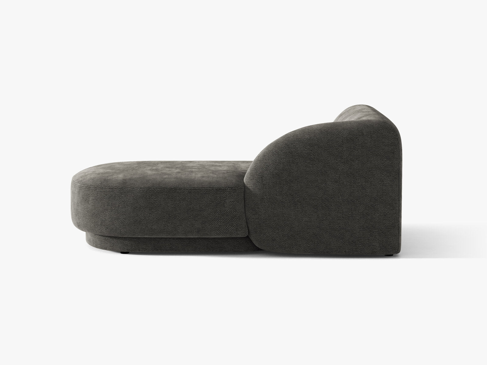 Micadoni Modul Miley 2-Sitzer Chenille Eden Dunkelgrau Rechts