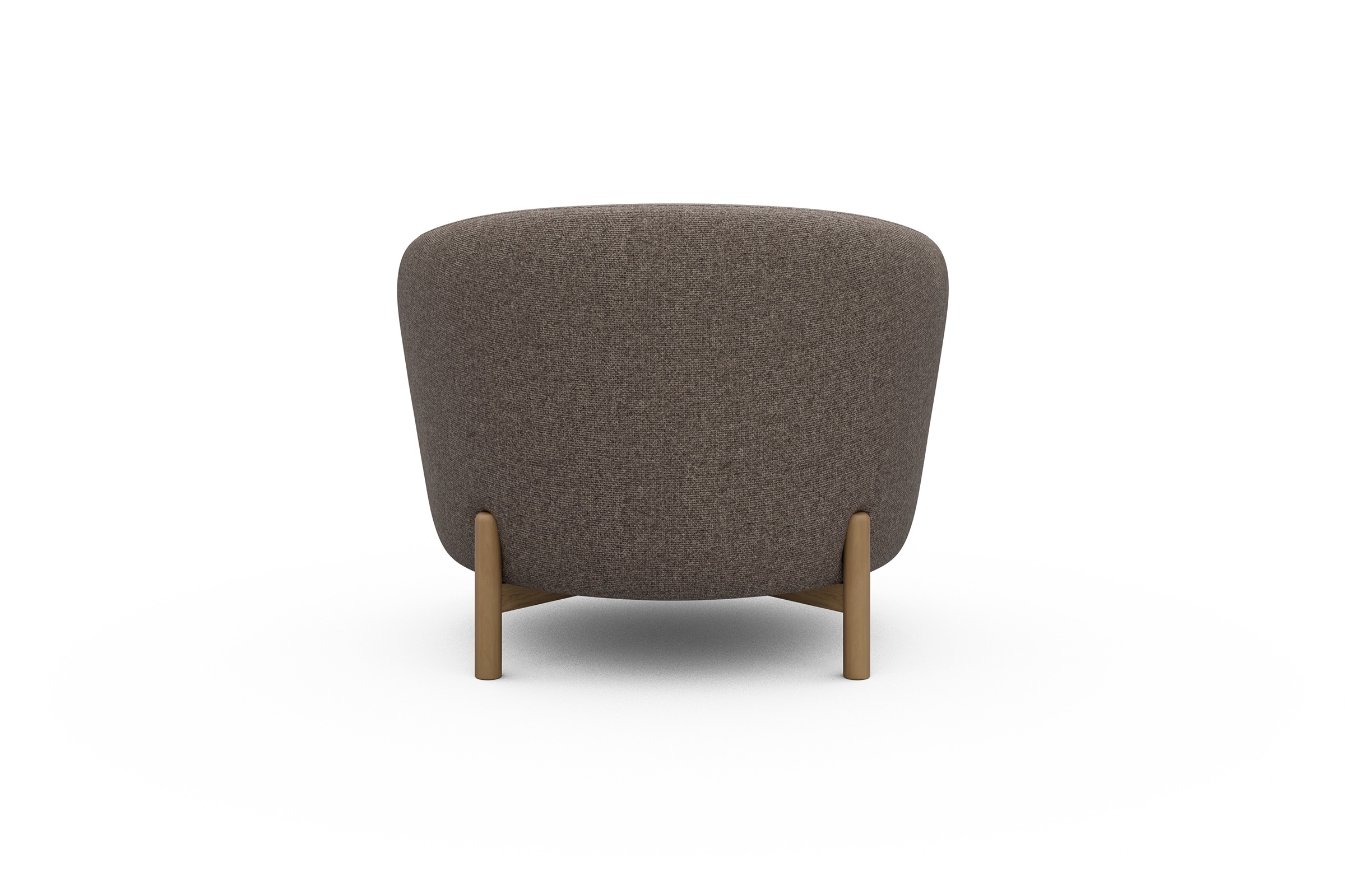 Sessel Ronda Holzbeine Eiche Natur Sama-Stone