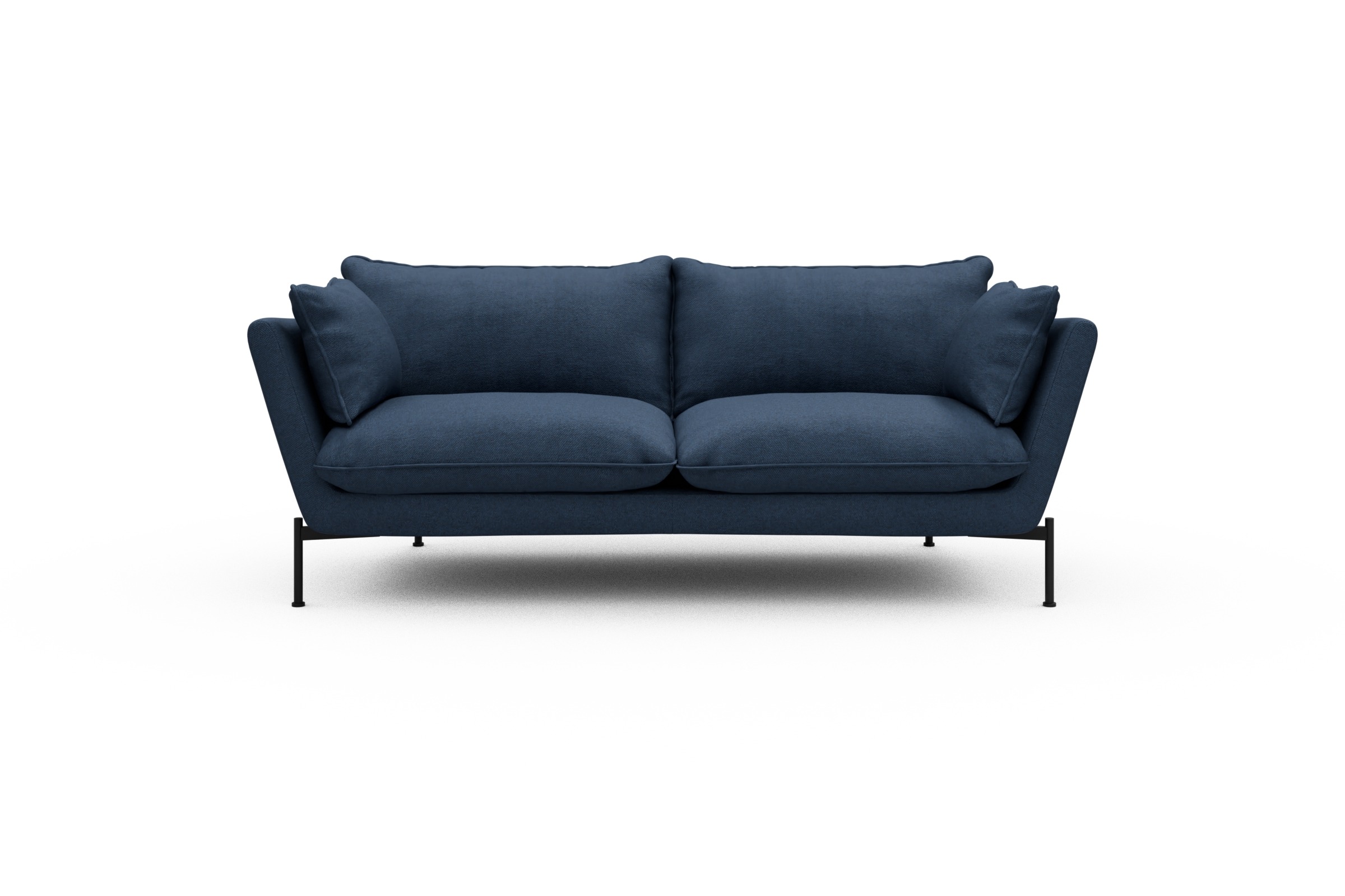 Skandi Home Sofa Anton PREMIUM 2-Sitzer Weda-Blue moebelfaktor