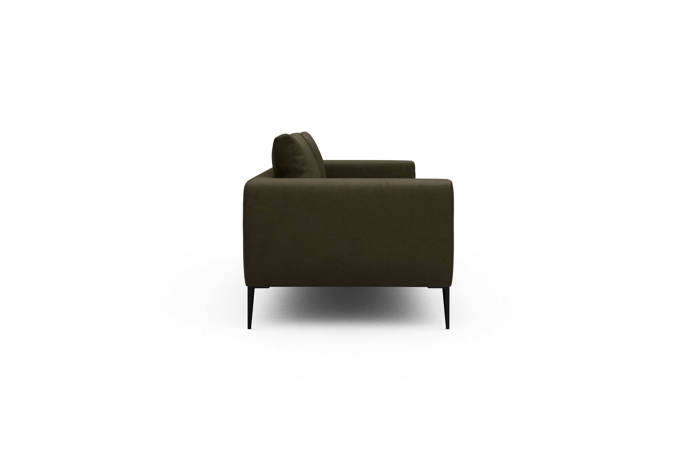 Sofa Paul 3-Sitzer Cordufine-Pine-Green