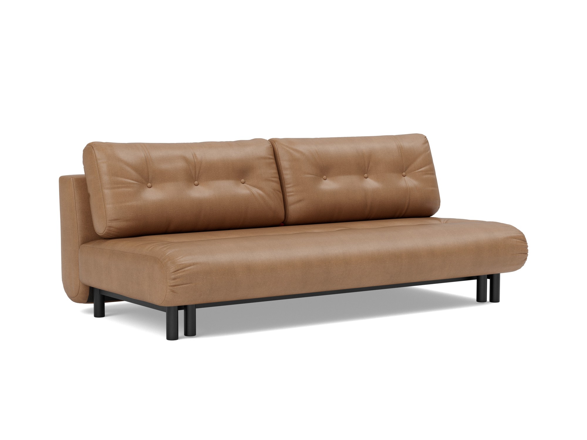 Schlafsofa Nabli Lederoptik Faunal 551-Brown