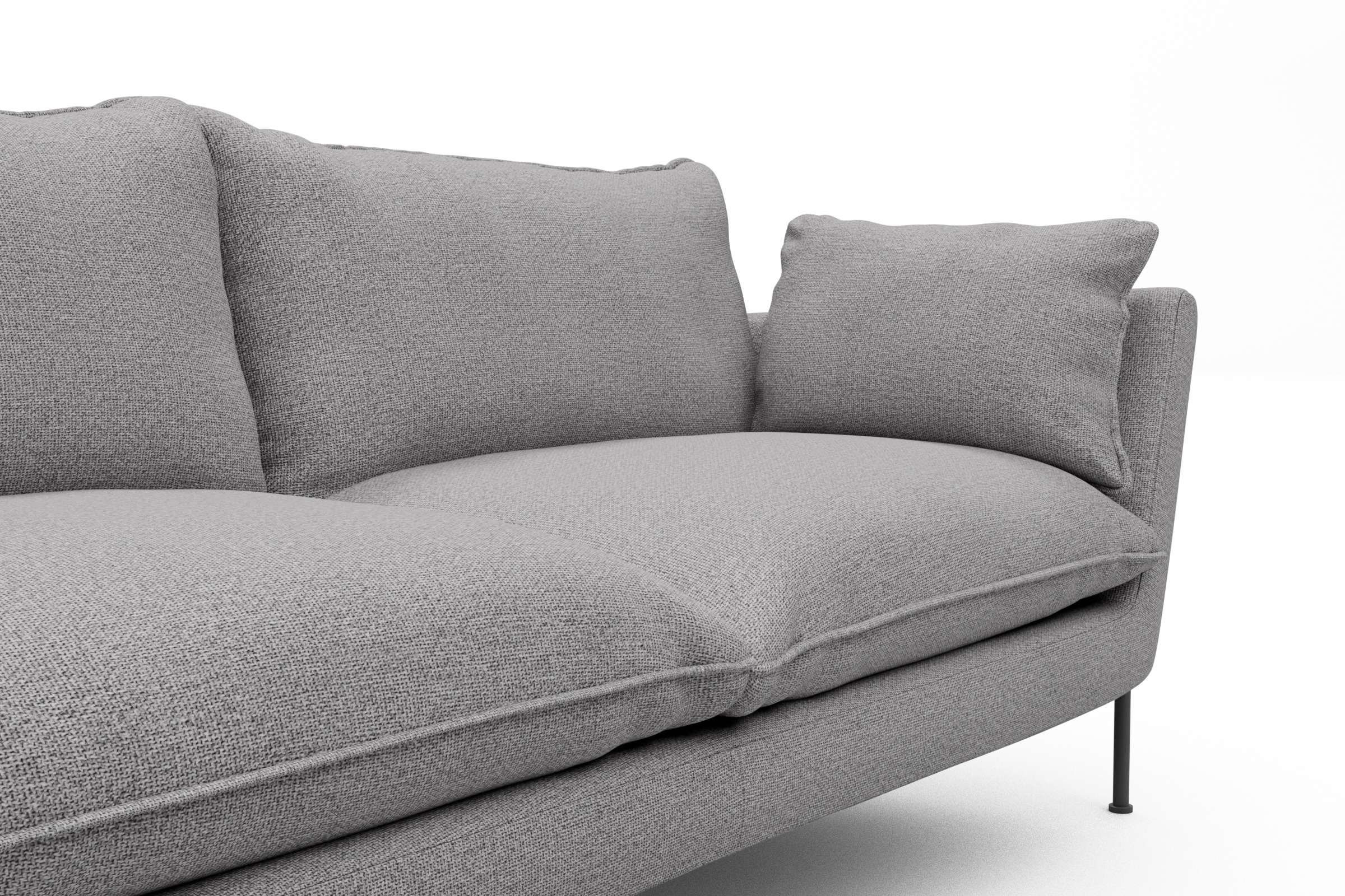 Sofa Anton PREMIUM 2-Sitzer Sama-Grey