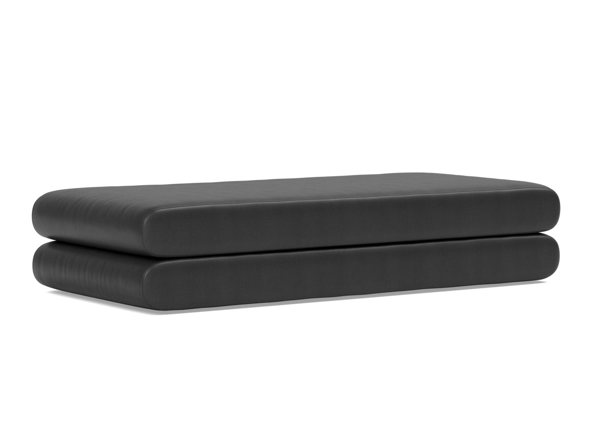 Tagesbett Circlus Lederoptik Faunal 550-Black