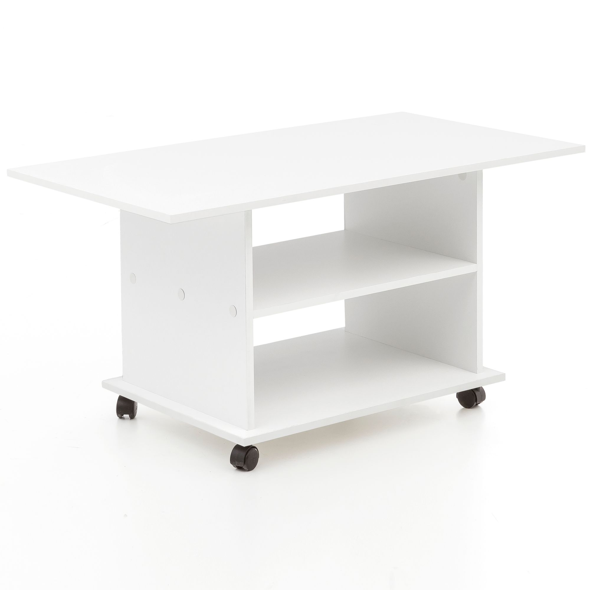 Couchtisch Fjaera Weiß 95 × 54,5 × 51 cm