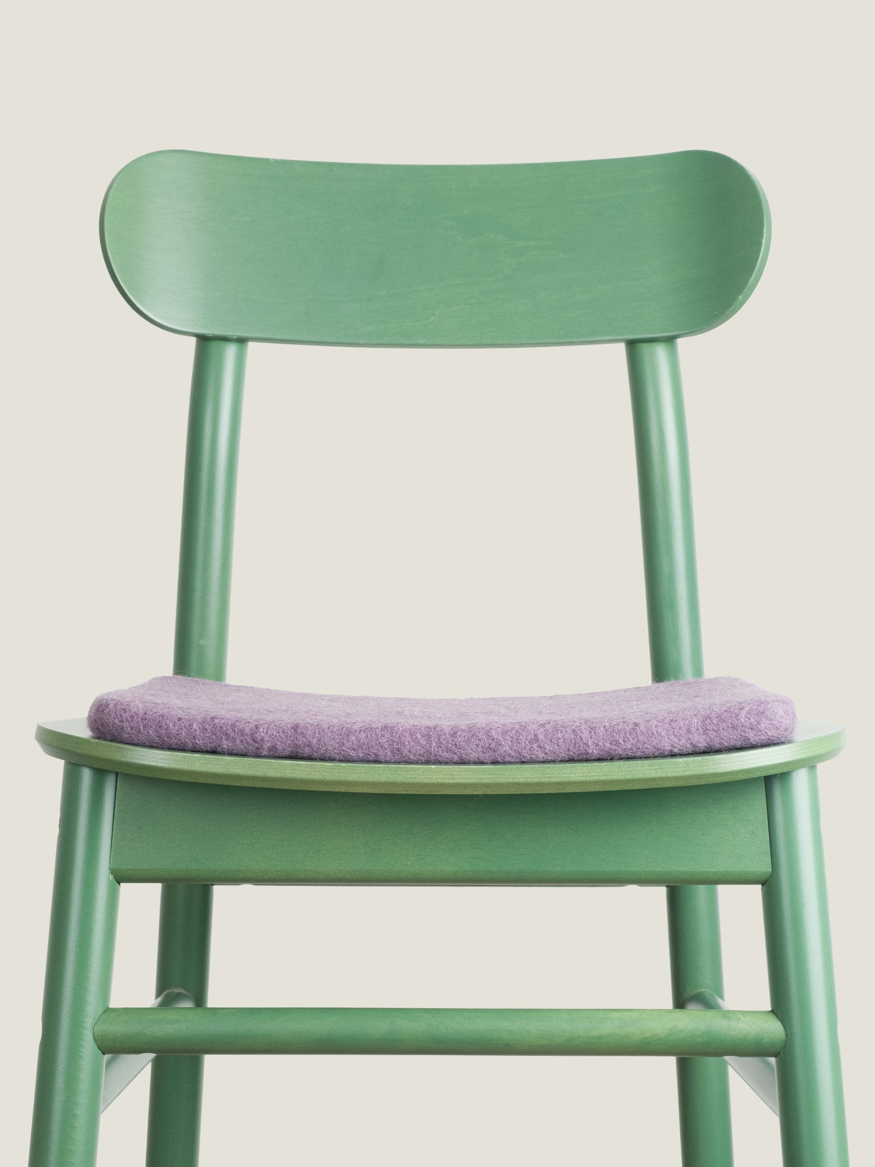 myfelt Frida Filz-Sitzauflage Violett 36 x 36 cm