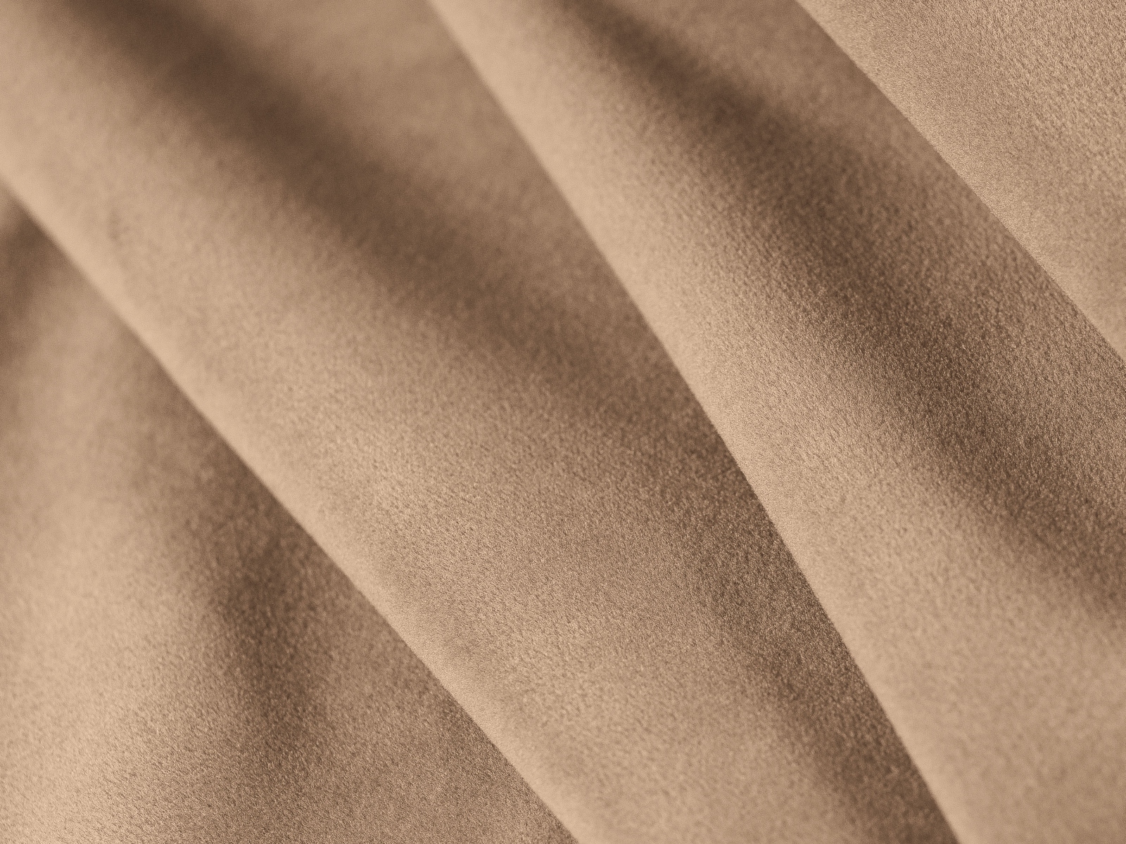 Cosmopolitan Design Wendbares Ecksofa Tonale 4-Sitzer mit Schlaffunktion und Bettkasten Samt Magic Velvet Mandelbeige