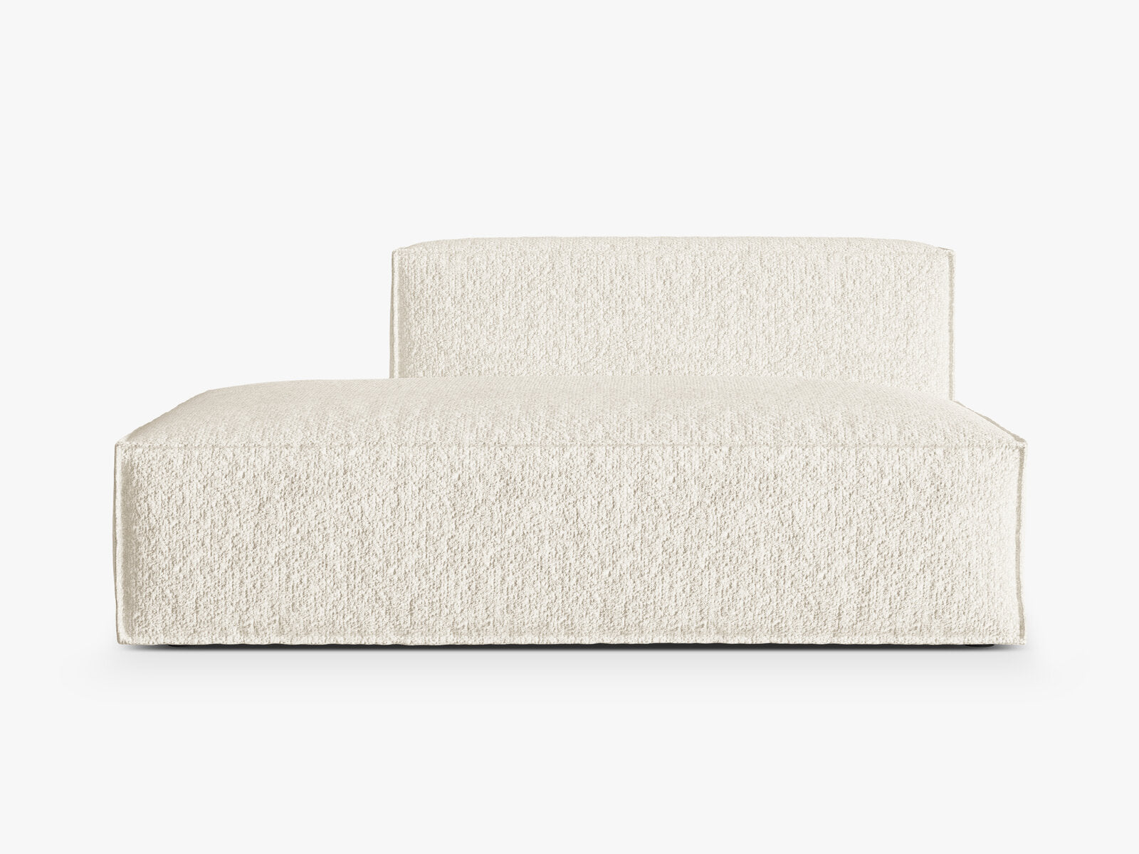 Micadoni Modul Nuria 3-Sitzer Links Boucle Elfenbein