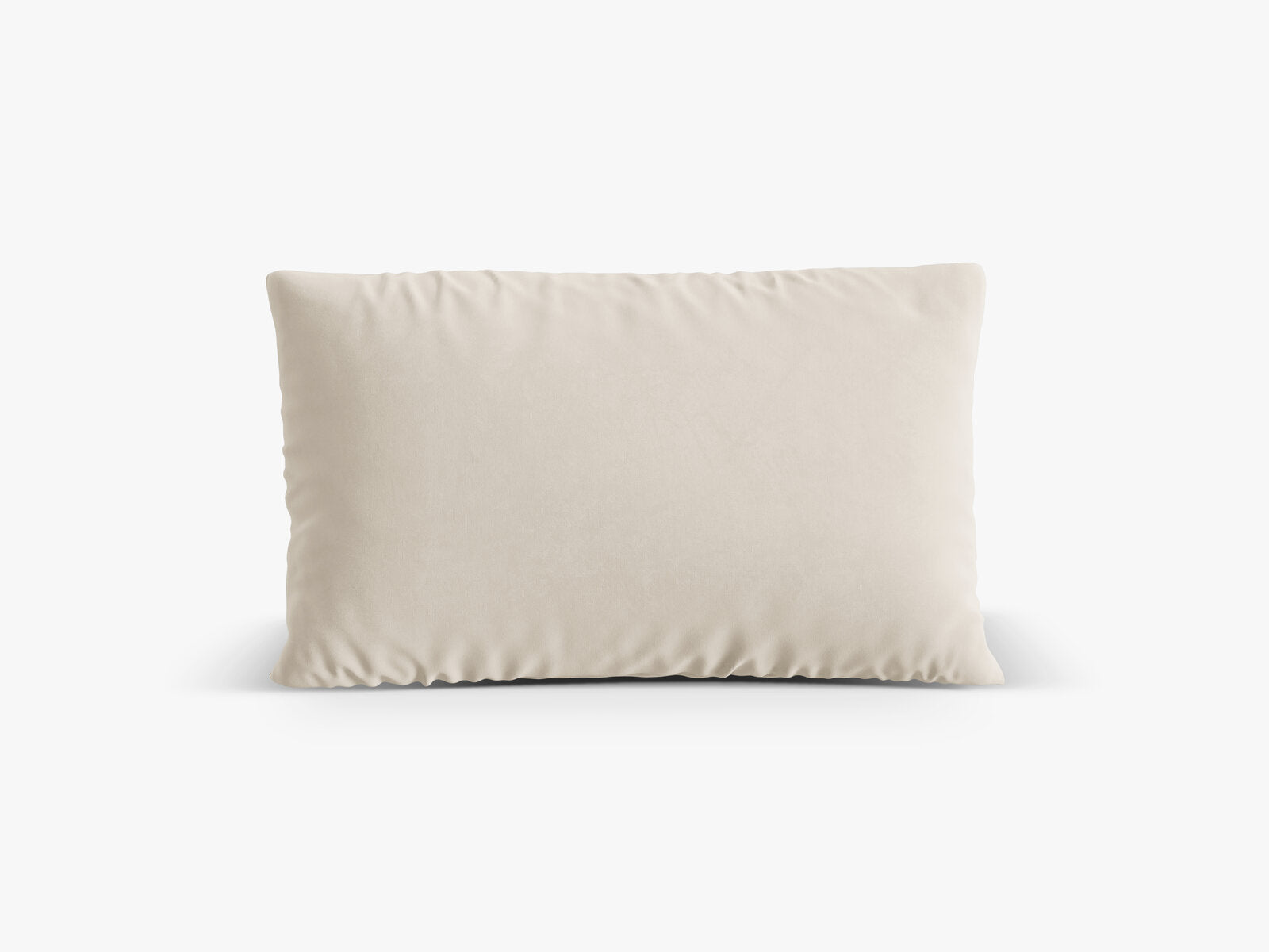 Micadoni Kissen Nuria Samt Paris Beige