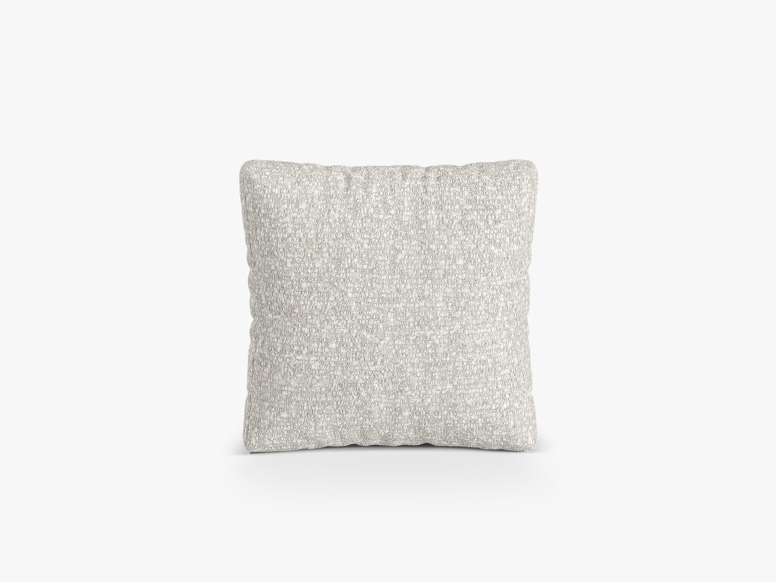 Micadoni Kissen Martina Boucle Monet Grau Beige Melange 40x40