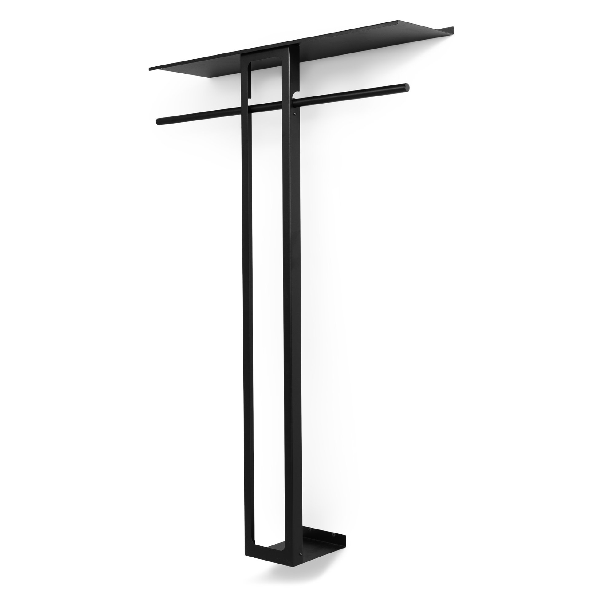 Spinder Design Wandgarderobe Luno Large 100 Schwarz