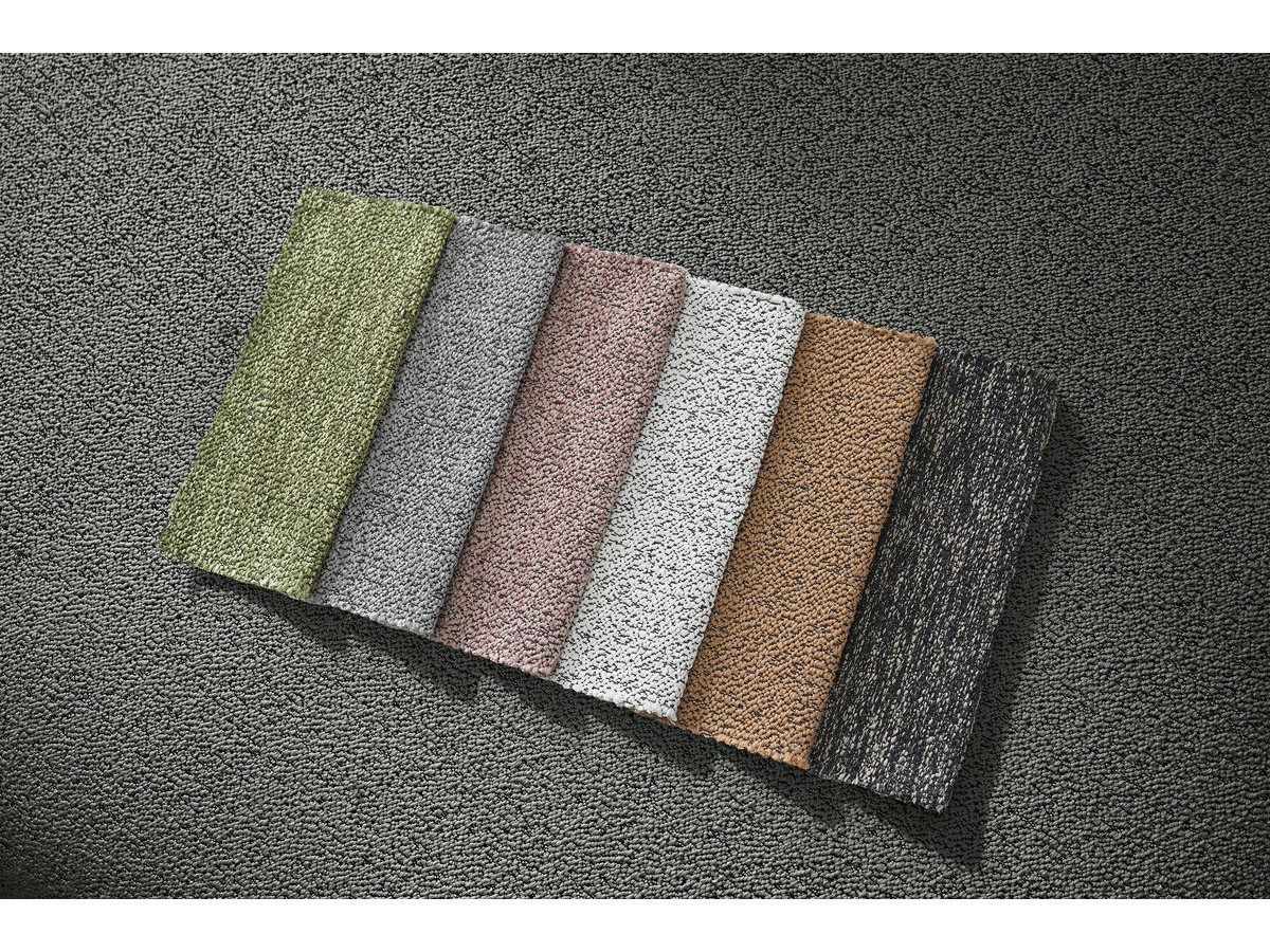 Bobochic William Sofa 3-Sitzer Melange-Stoff Dunkelgrau