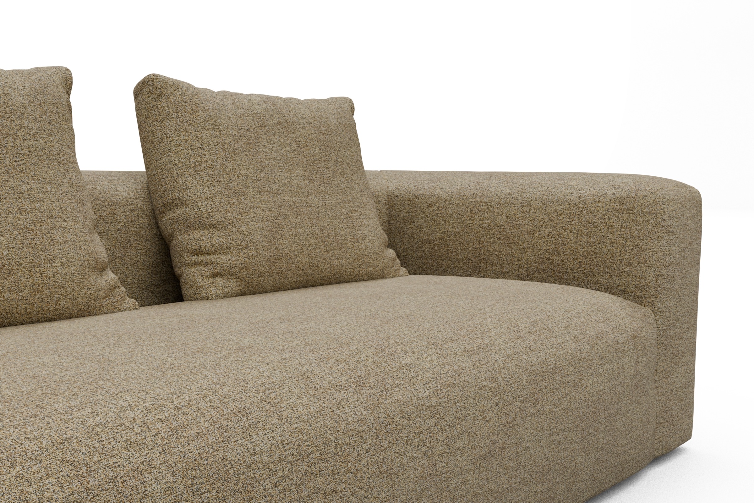 Sofa Fred 3-Sitzer Carreno-Silician-Yellow