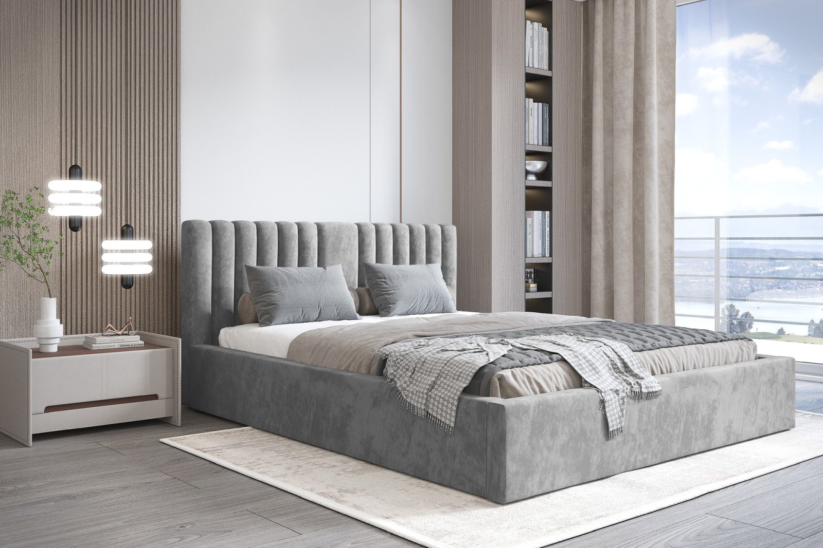 Polsterbett VELO-VI Perfect-Harmony 180 mit Holzrahmen Perfect-Harmony 82 moebelfaktor
