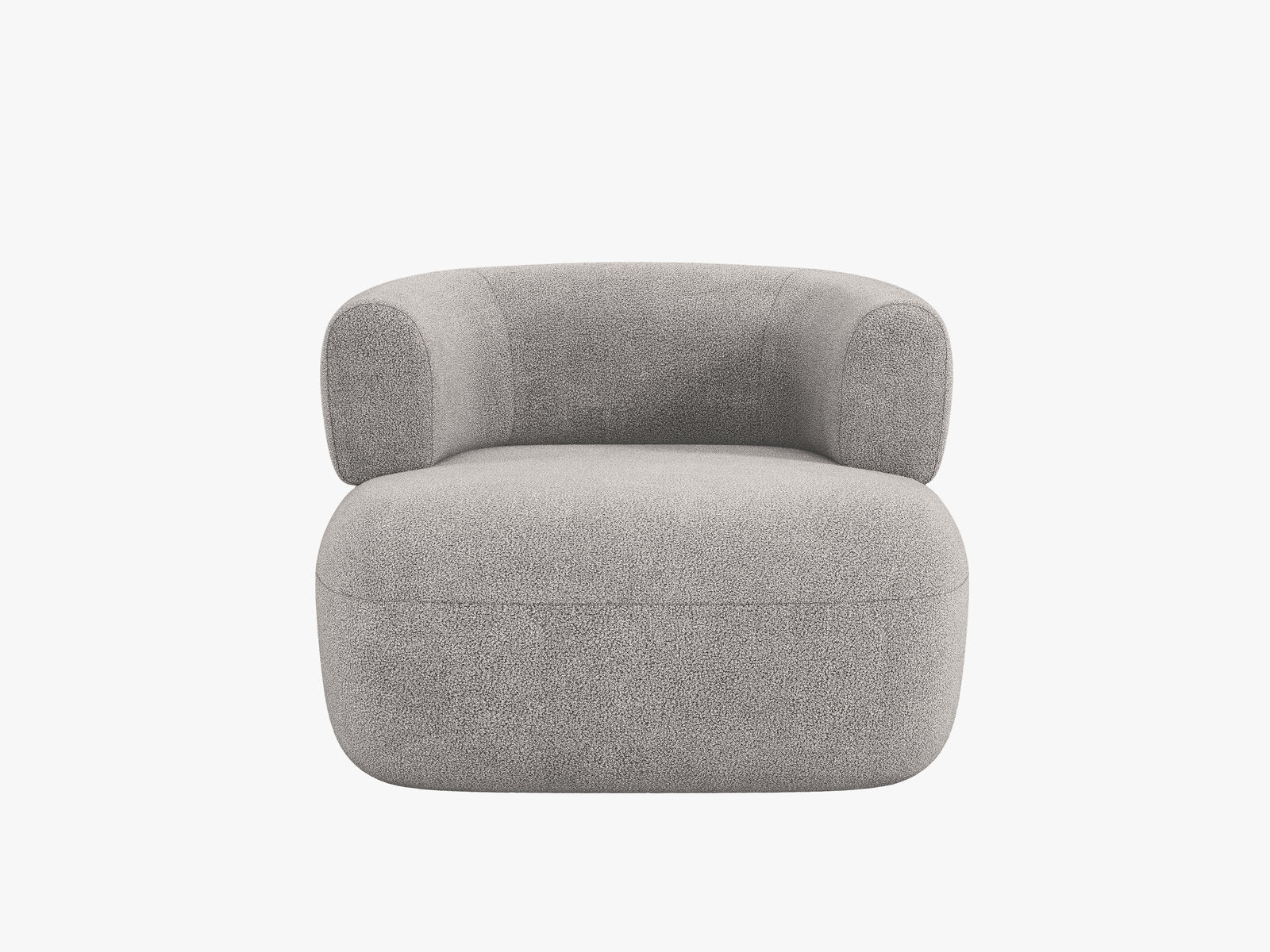 Micadoni Sessel Jenny Boucle Now or Never Hellgrau