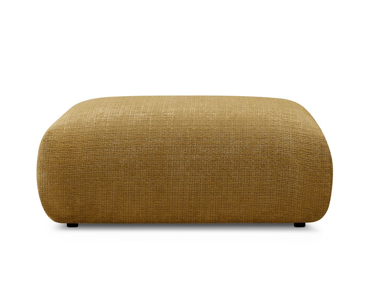 Bobochic Sirius Sofa 1-Sitzer Strukturstoff Gelb
