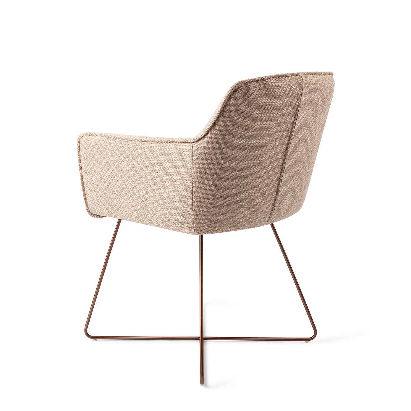 Jesper Home Esszimmerstuhl Hofu Wild-Walnut Cross Rosa