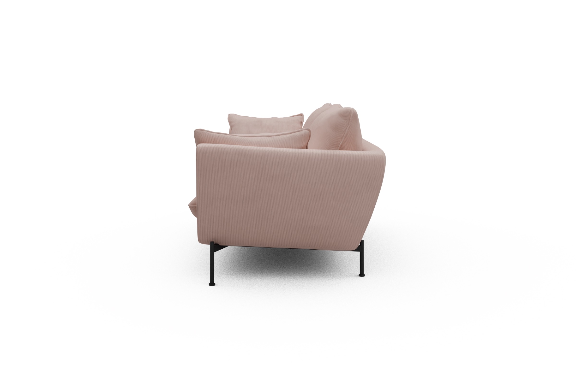 Sofa Anton 2-Sitzer Cordufine-Blush