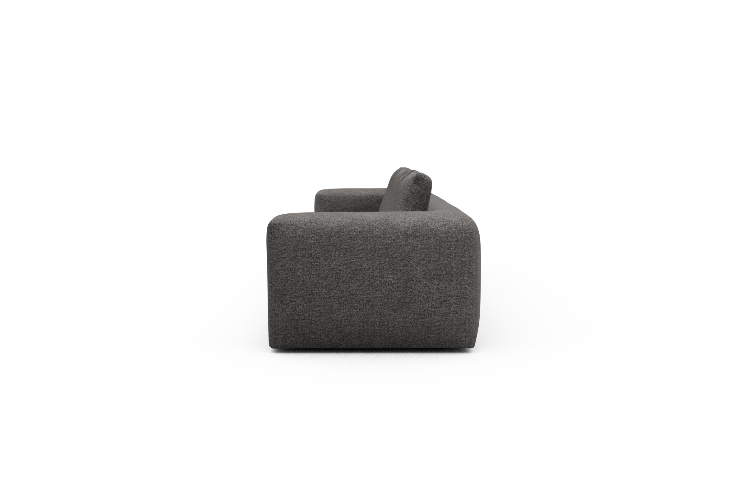 Sofa Modulares XXL Sofa Fred 5-Sitzer Carreno-Salt-and-Pepper