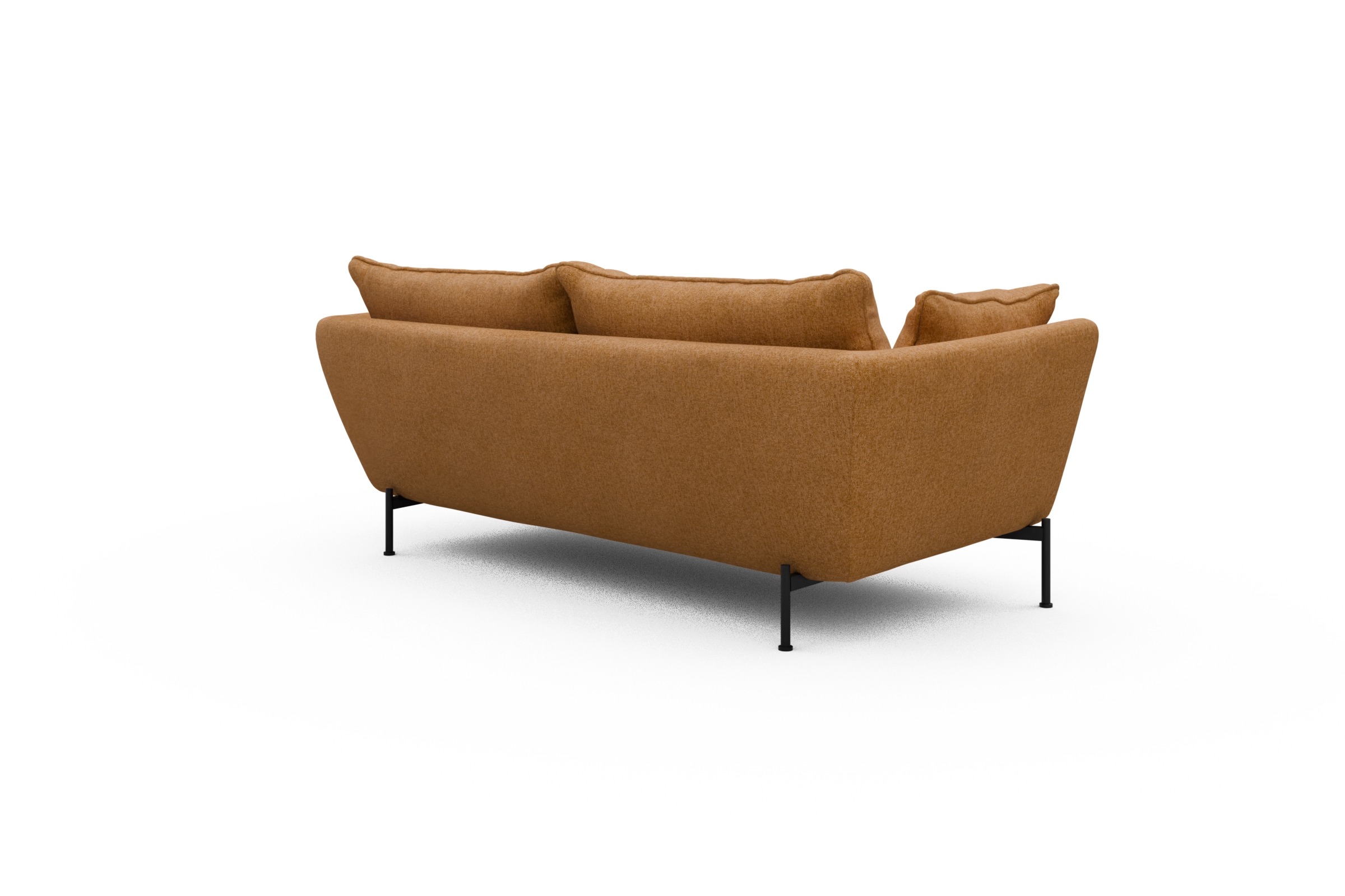 Sofa Anton PREMIUM 2-Sitzer Casone-Warm-Yellow