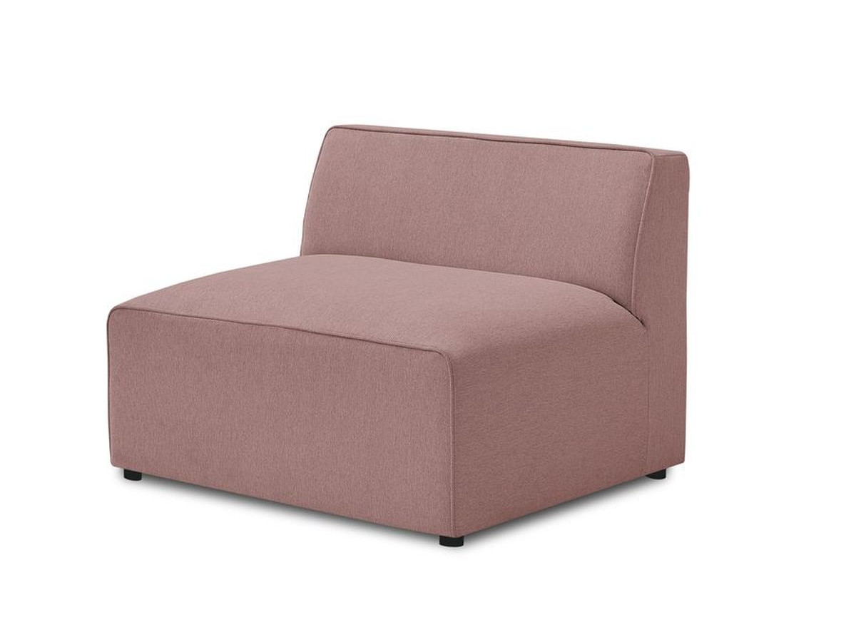 Bobochic Megeve Sofamodul 1-Sitzer Melange-Stoff Rosa